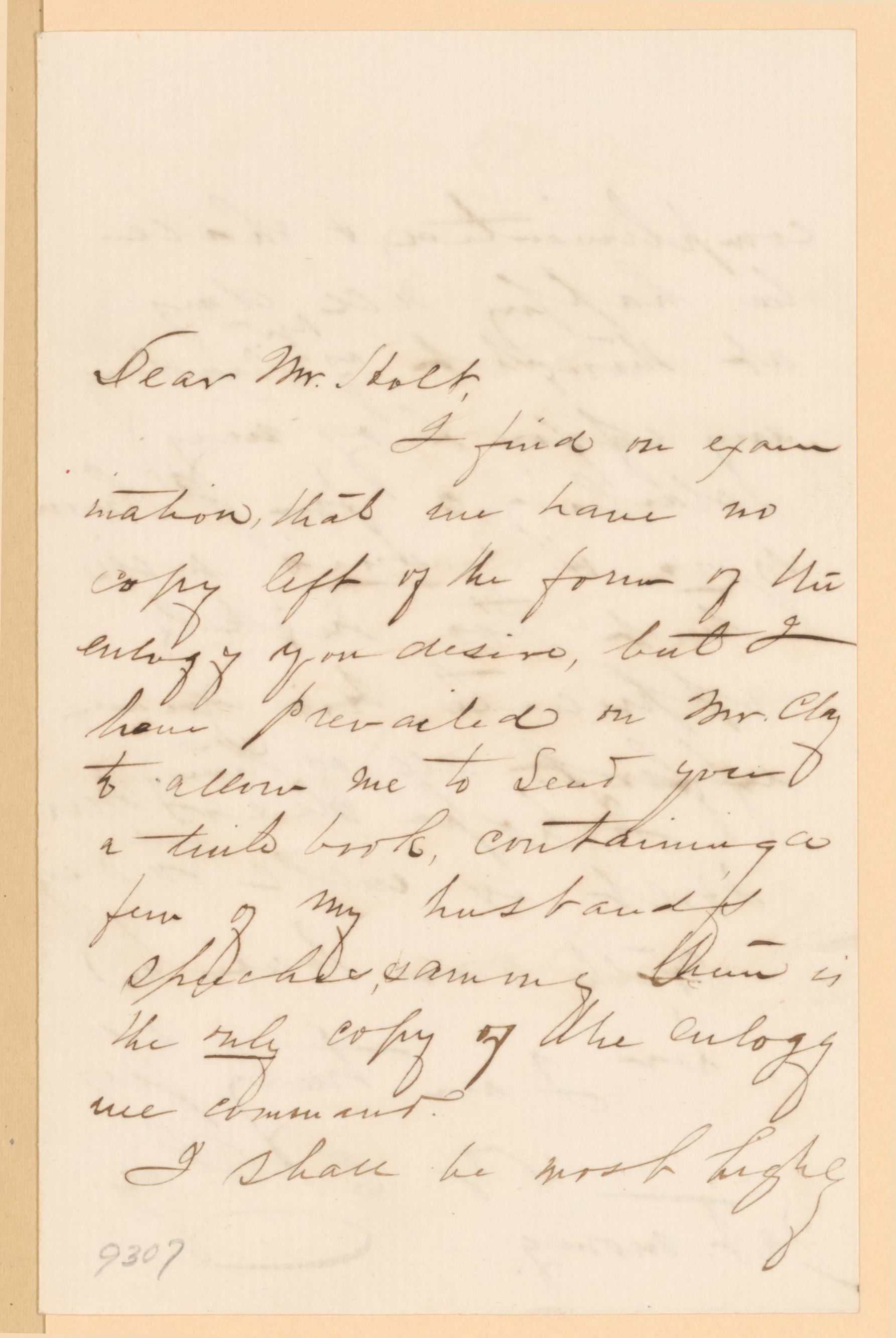 Scanned image of the current content page