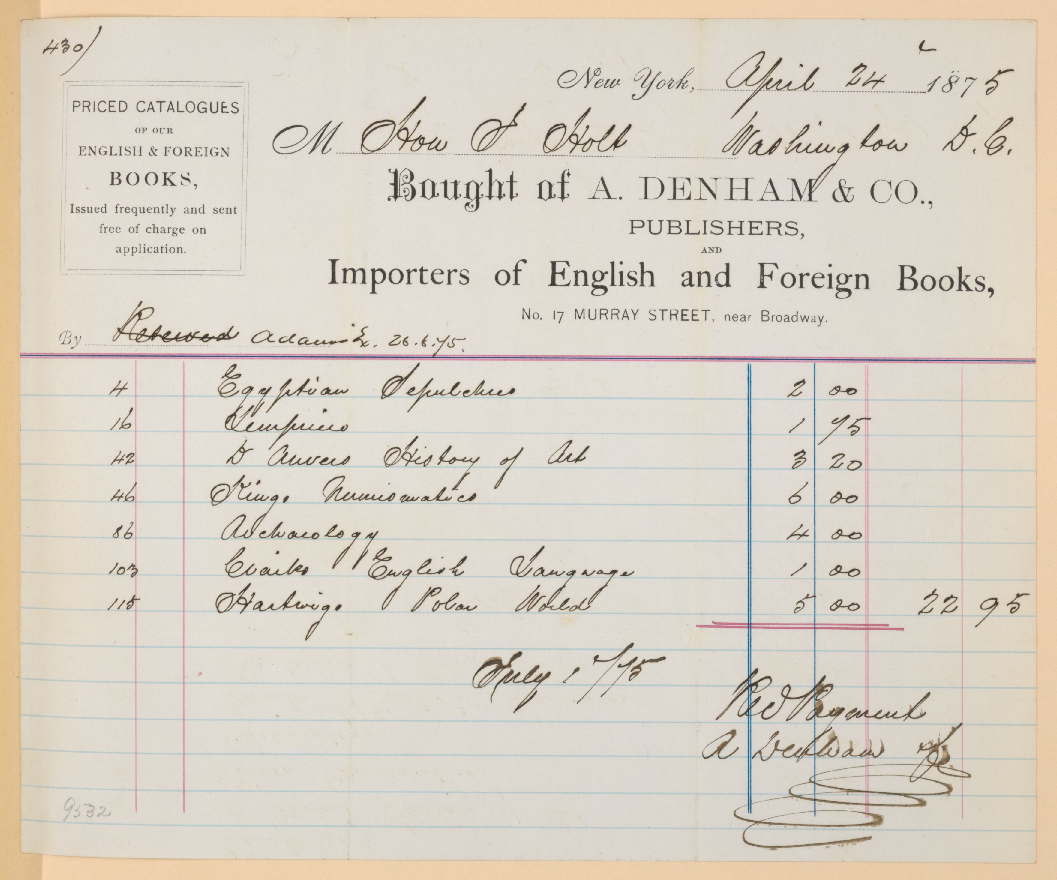 Scanned image of the current content page