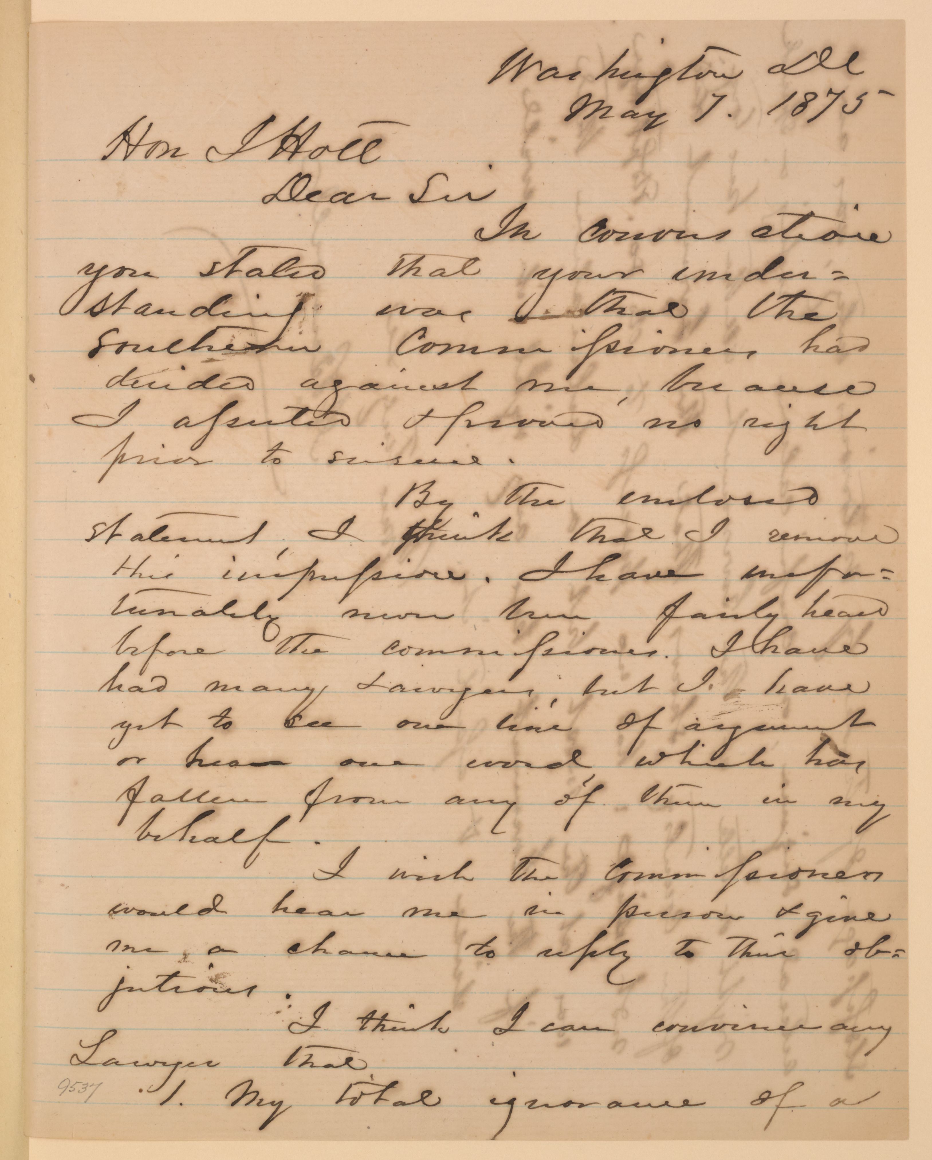 Scanned image of the current content page