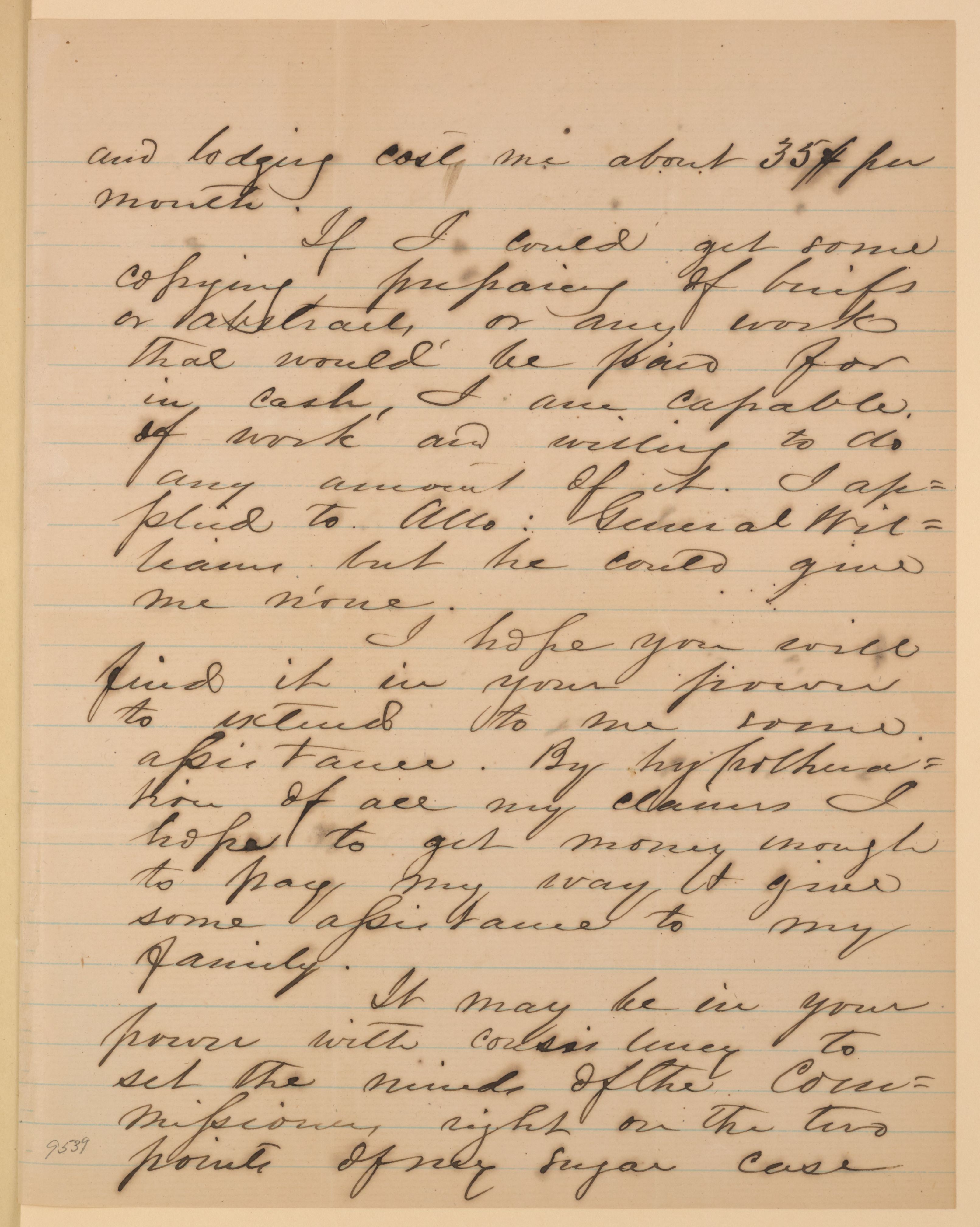 Scanned image of the current content page