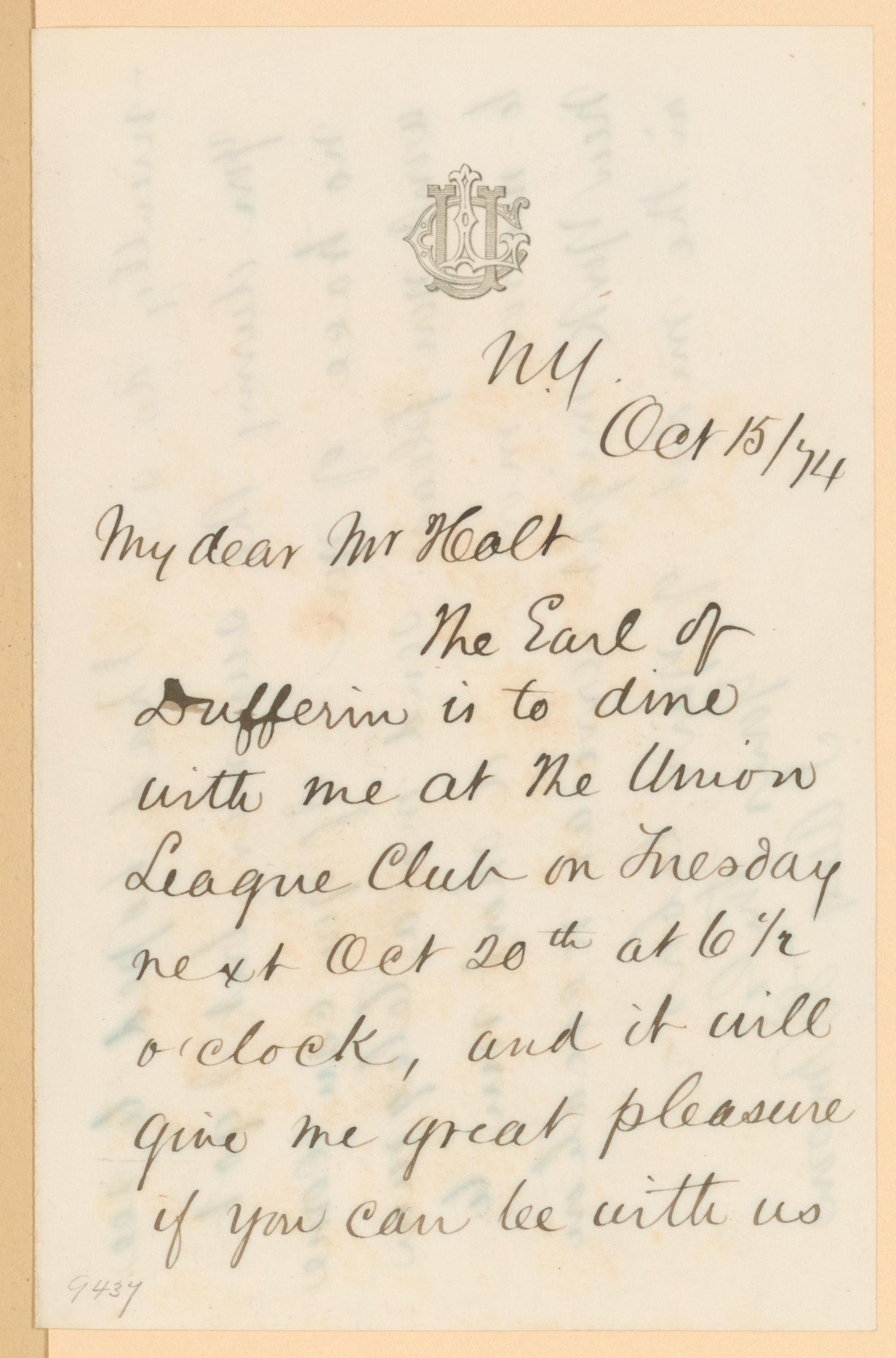 Scanned image of the current content page