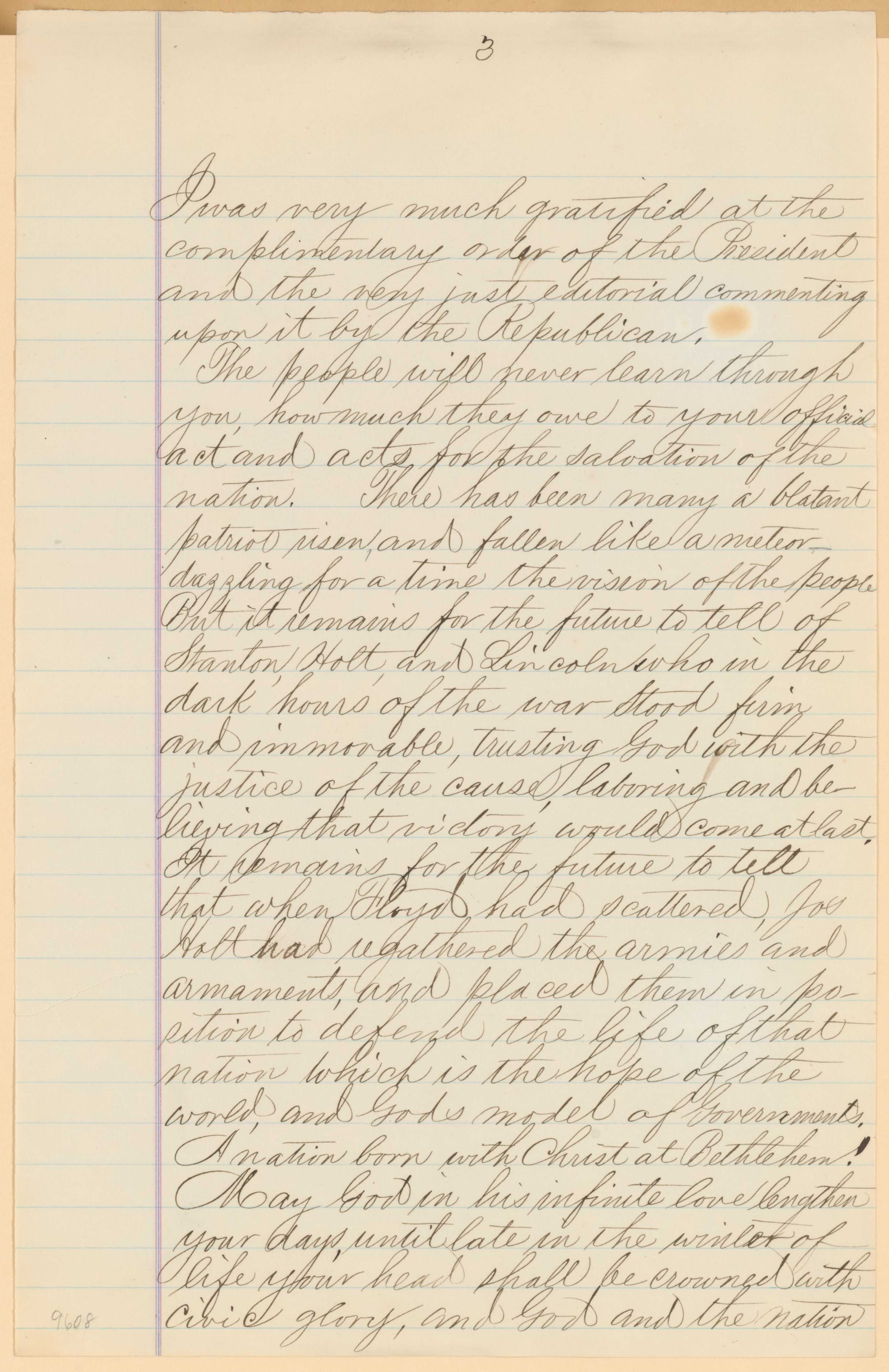 Scanned image of the current content page