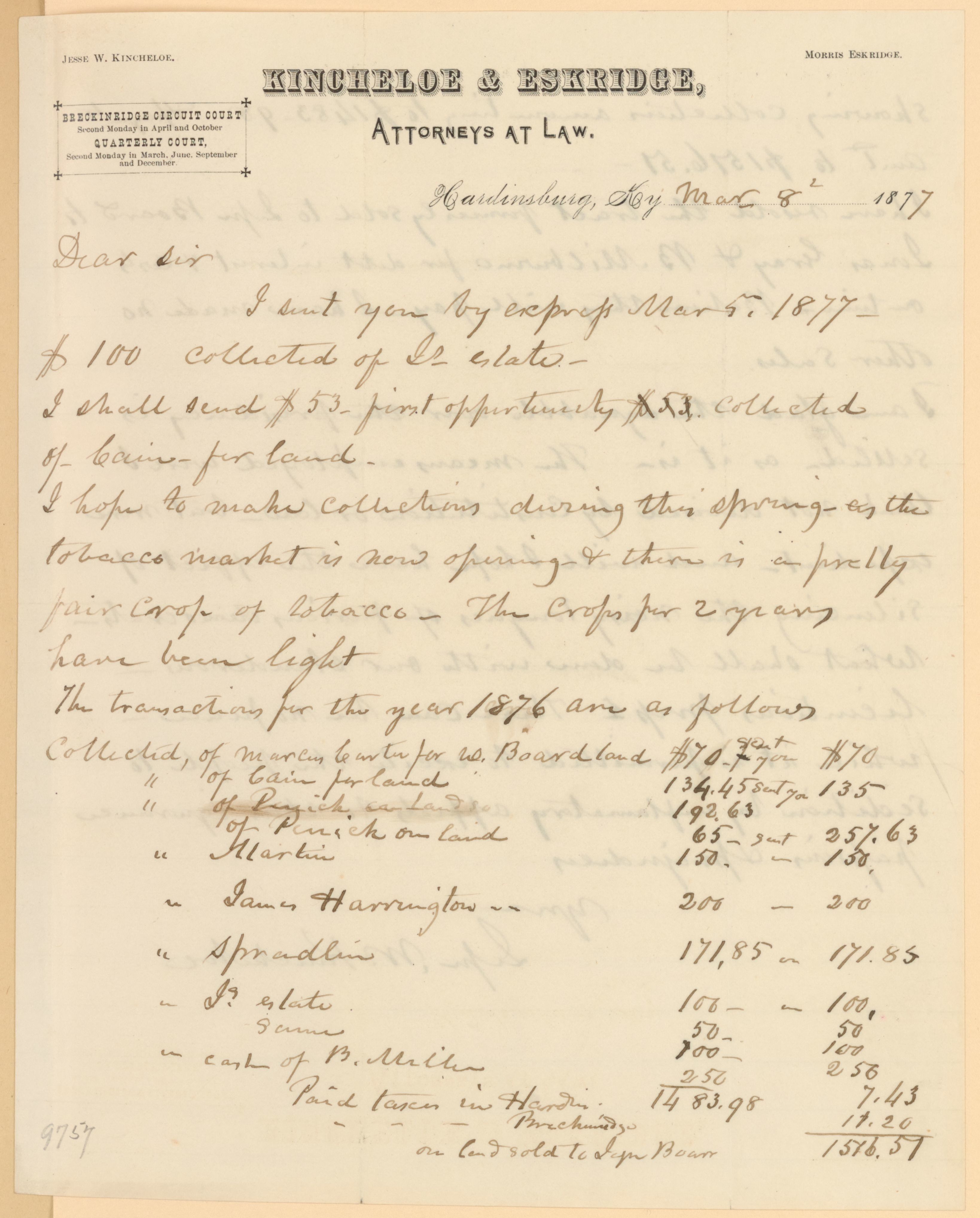 Scanned image of the current content page