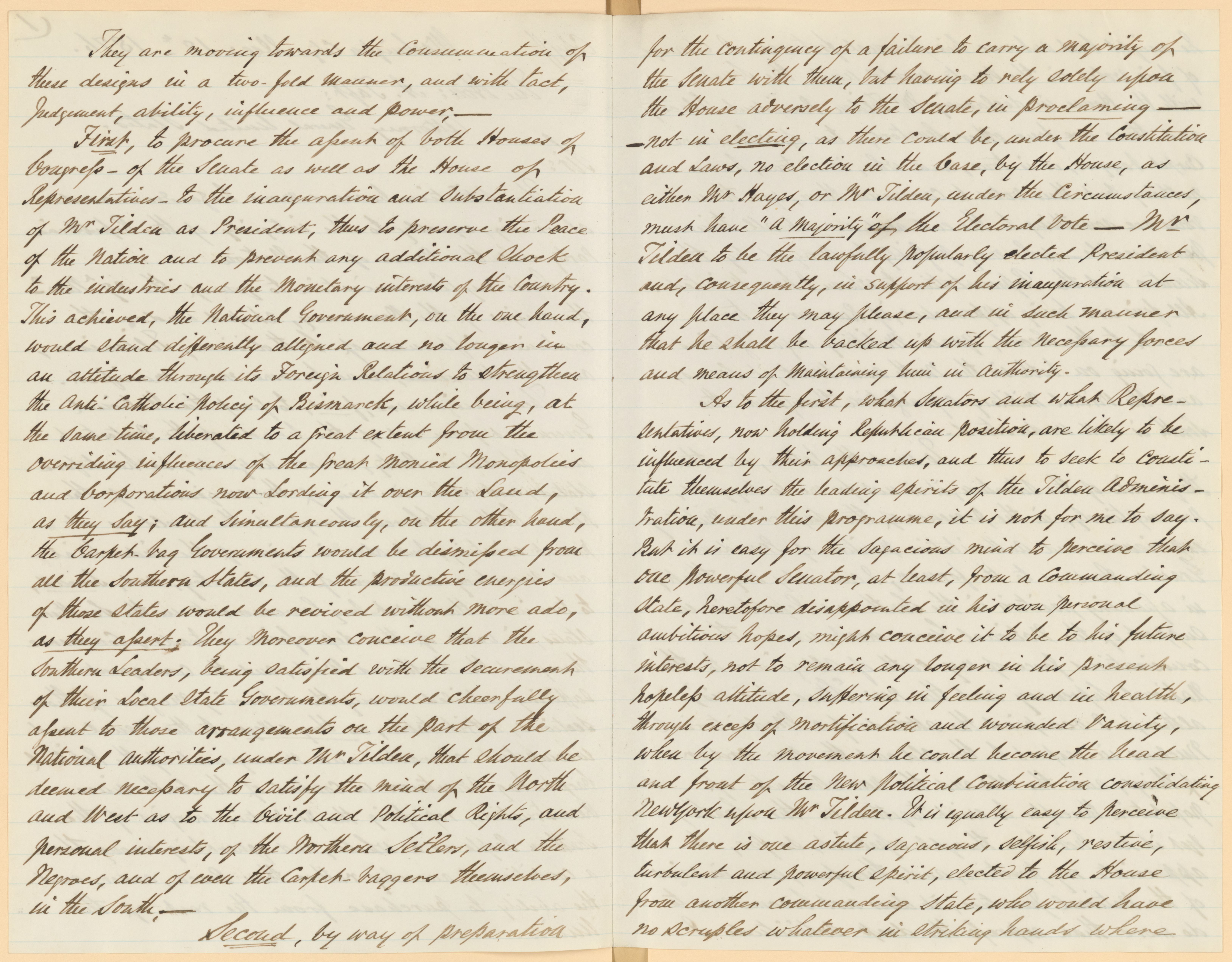 Scanned image of the current content page