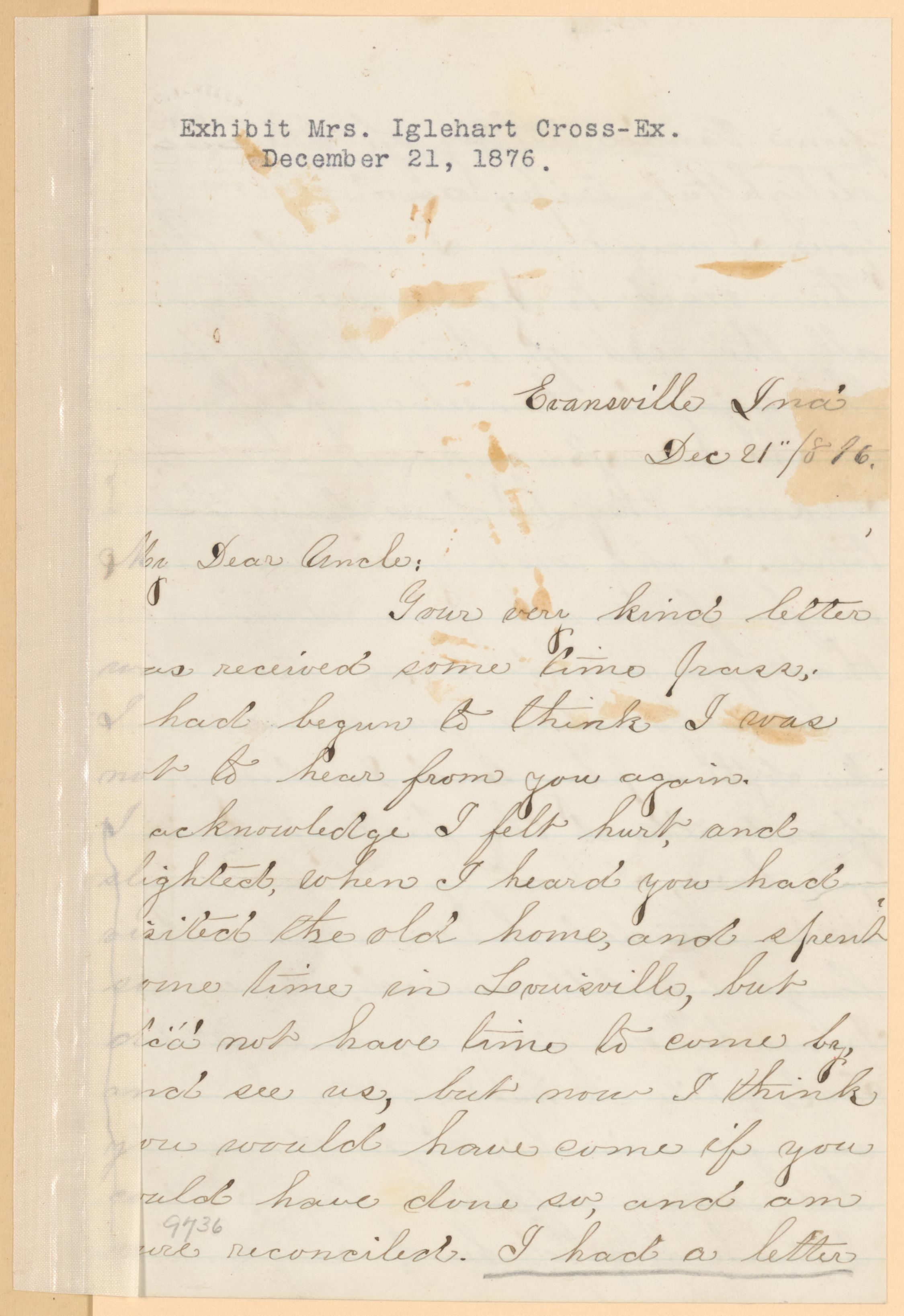 Scanned image of the current content page