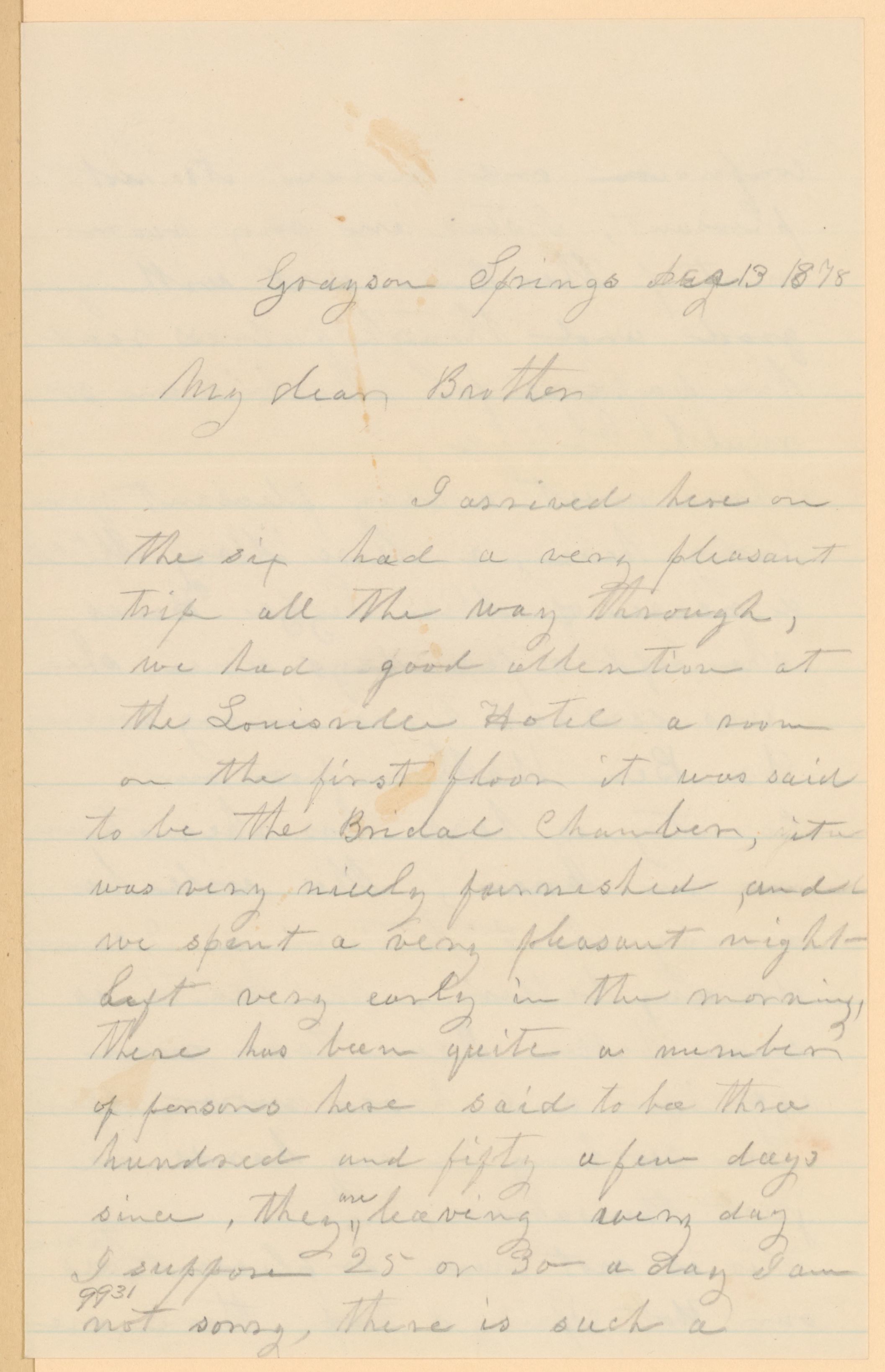 Scanned image of the current content page