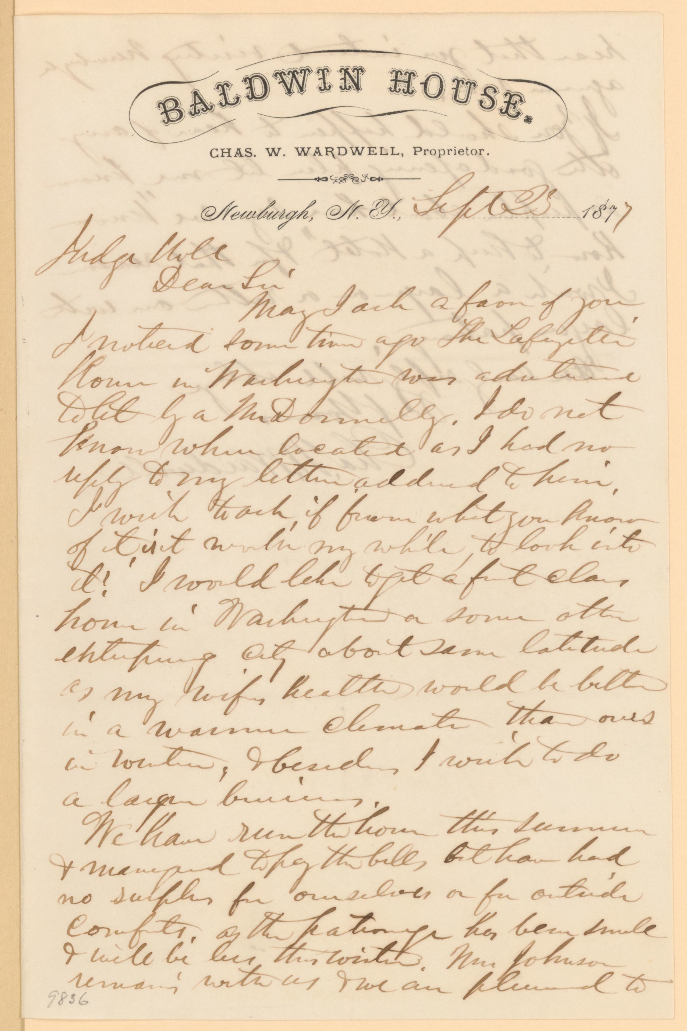 Scanned image of the current content page