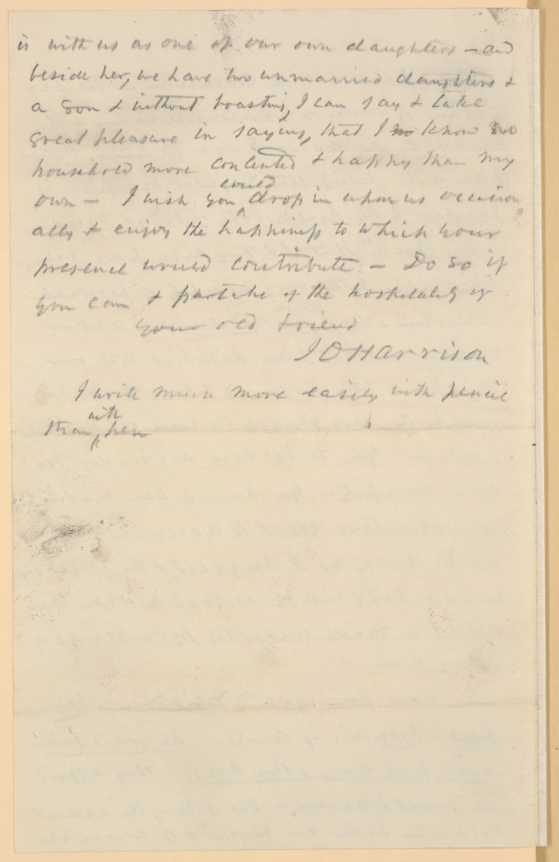 Scanned image of the current content page