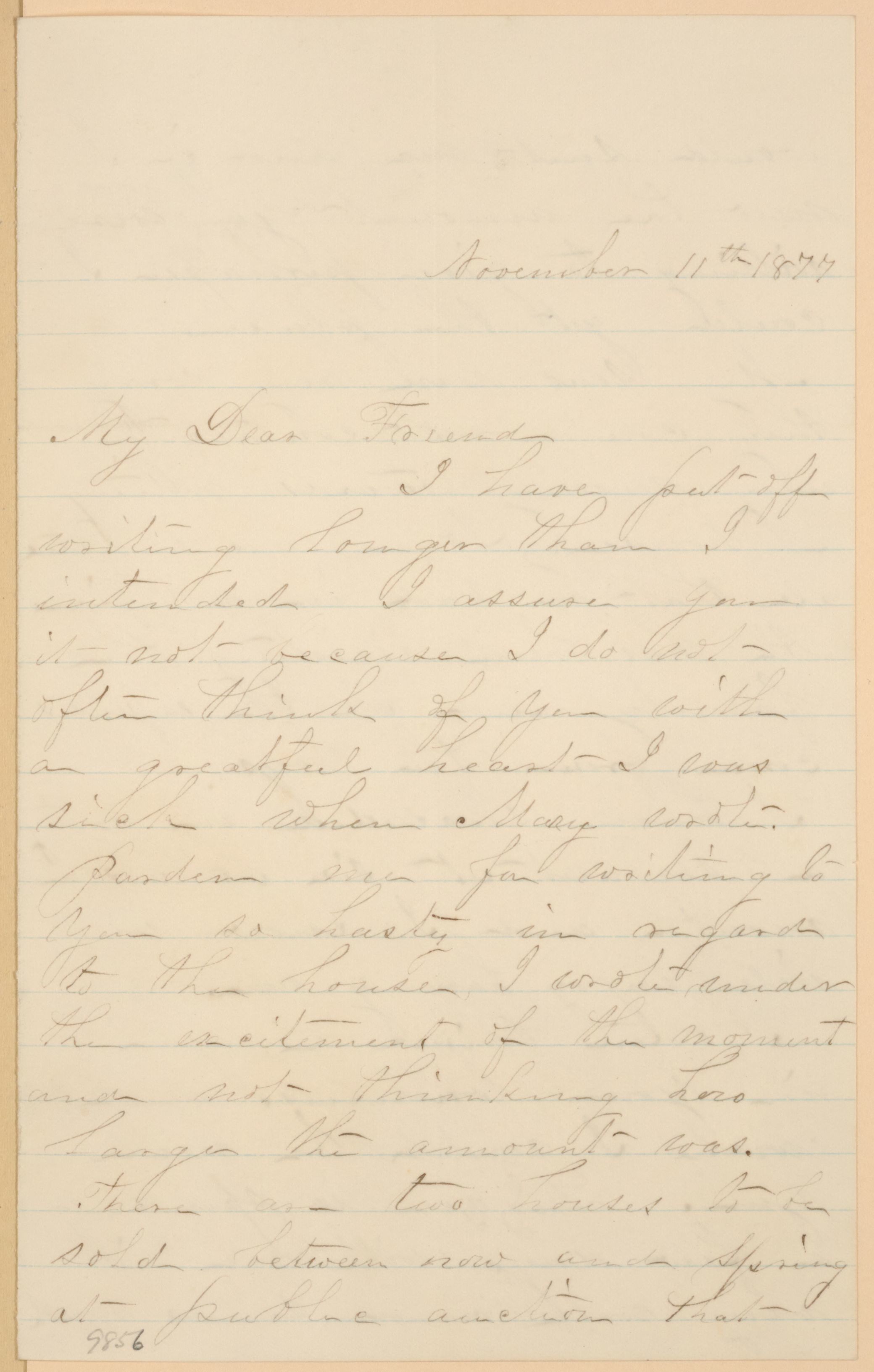 Scanned image of the current content page