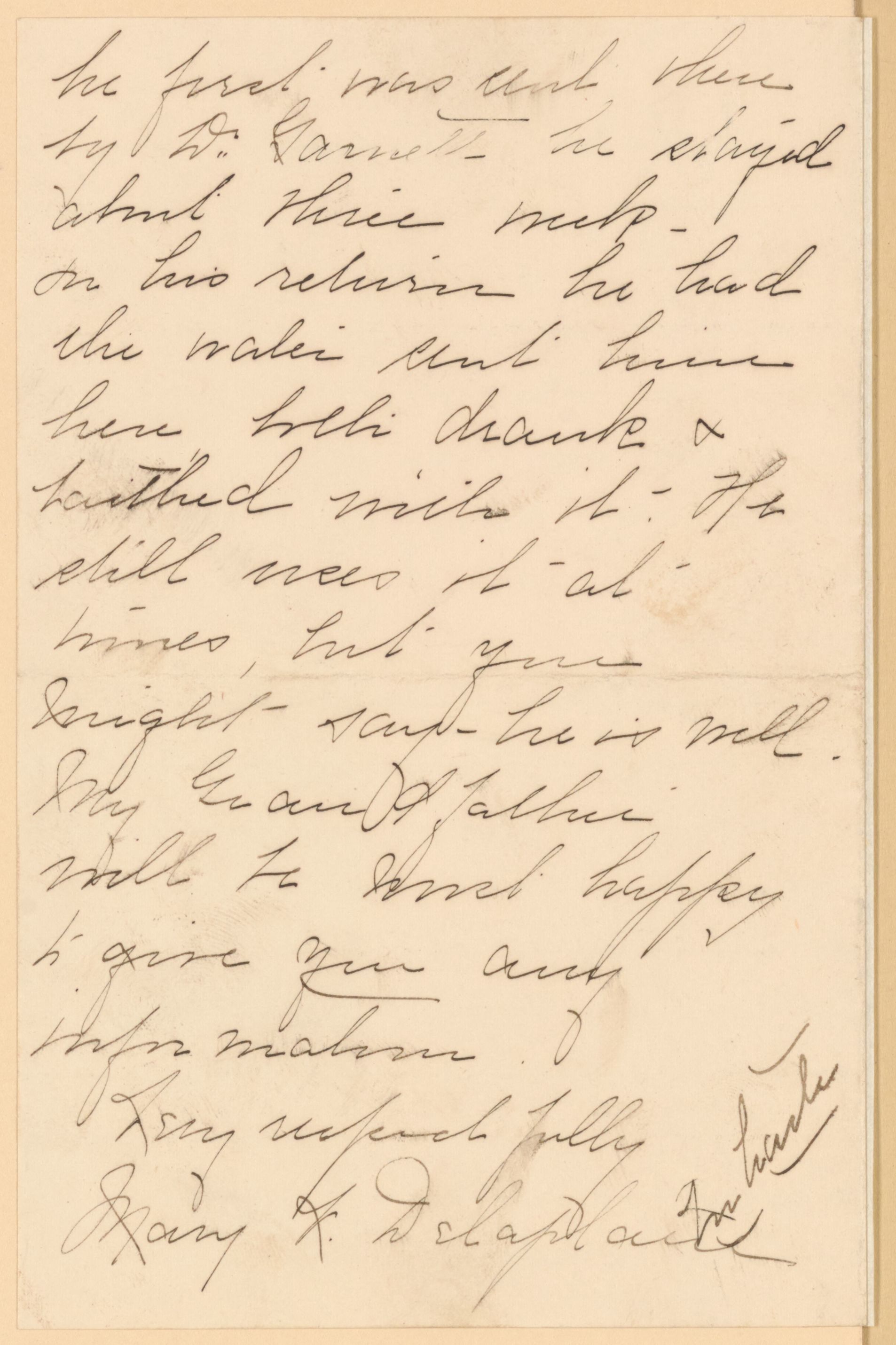 Scanned image of the current content page