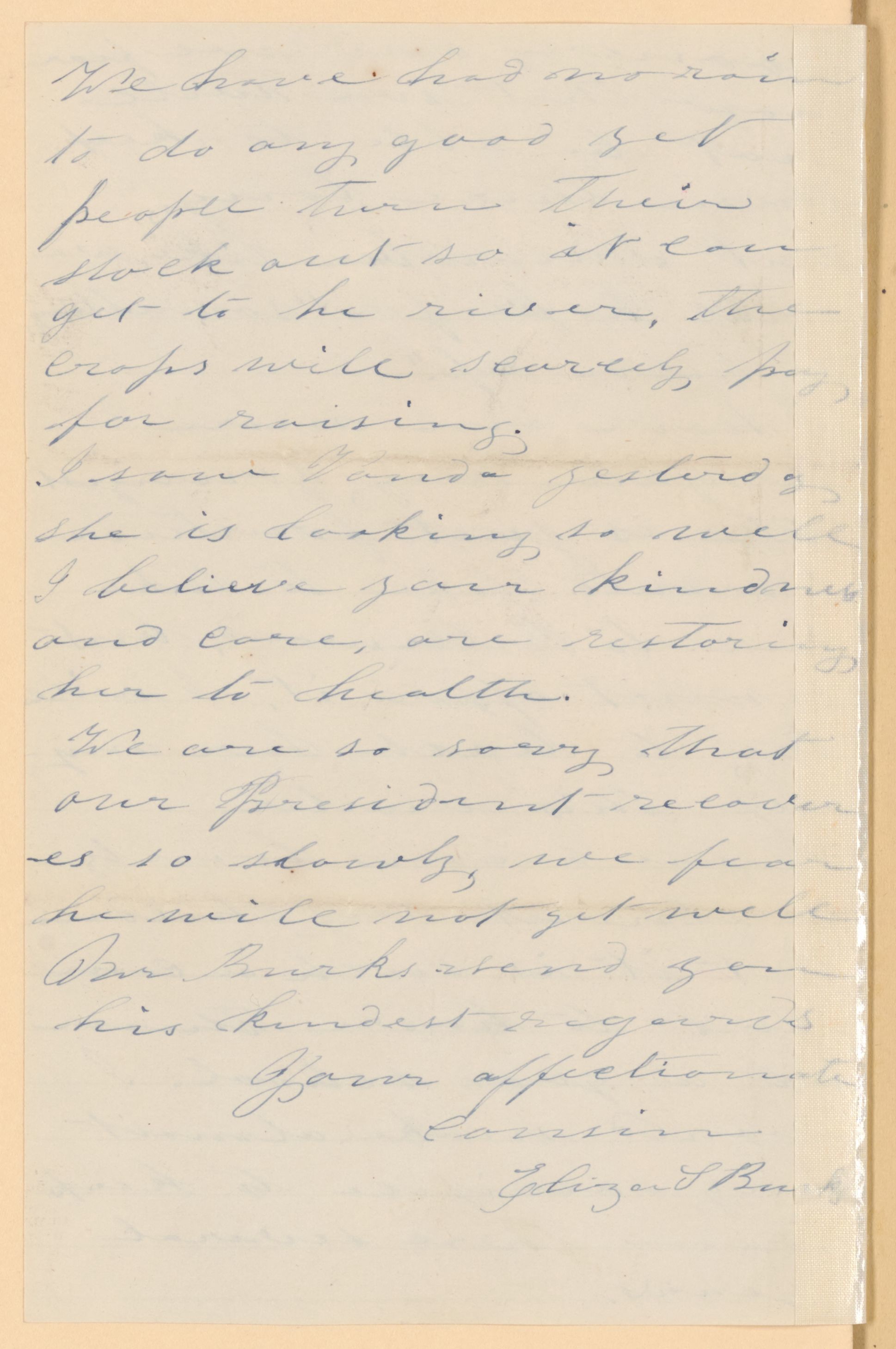 Scanned image of the current content page