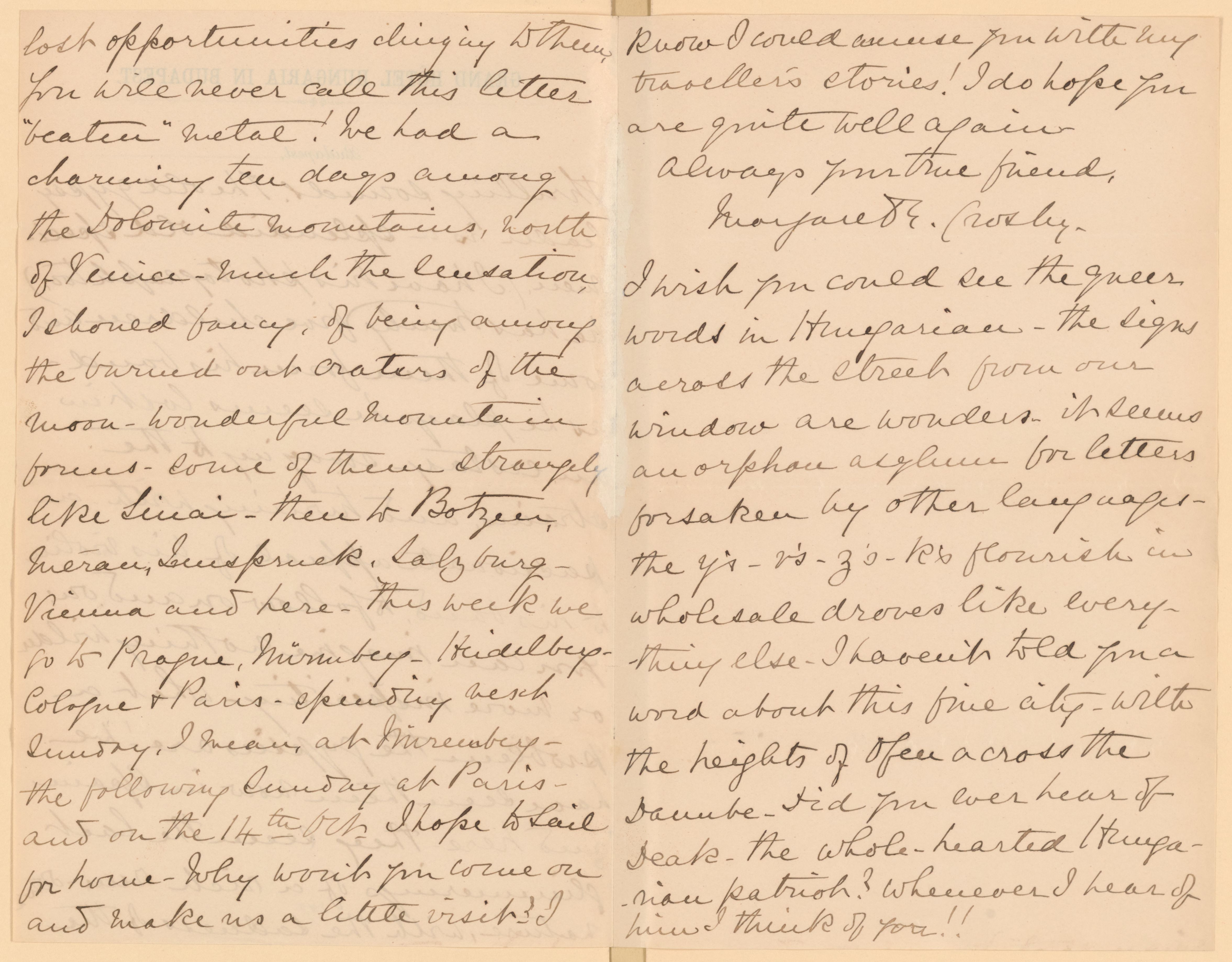 Scanned image of the current content page