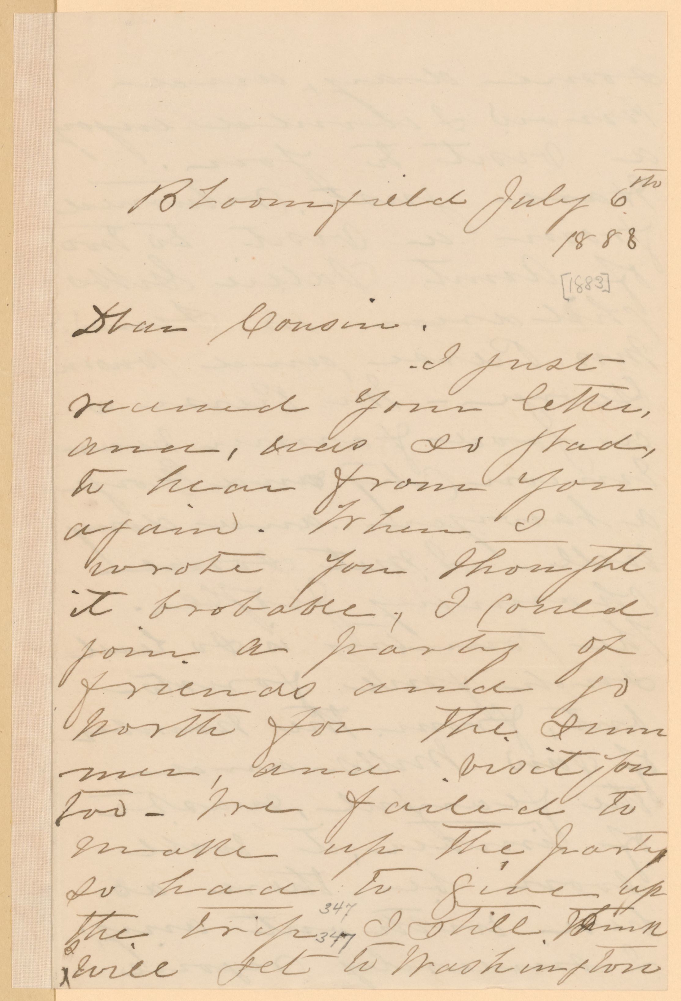 Scanned image of the current content page