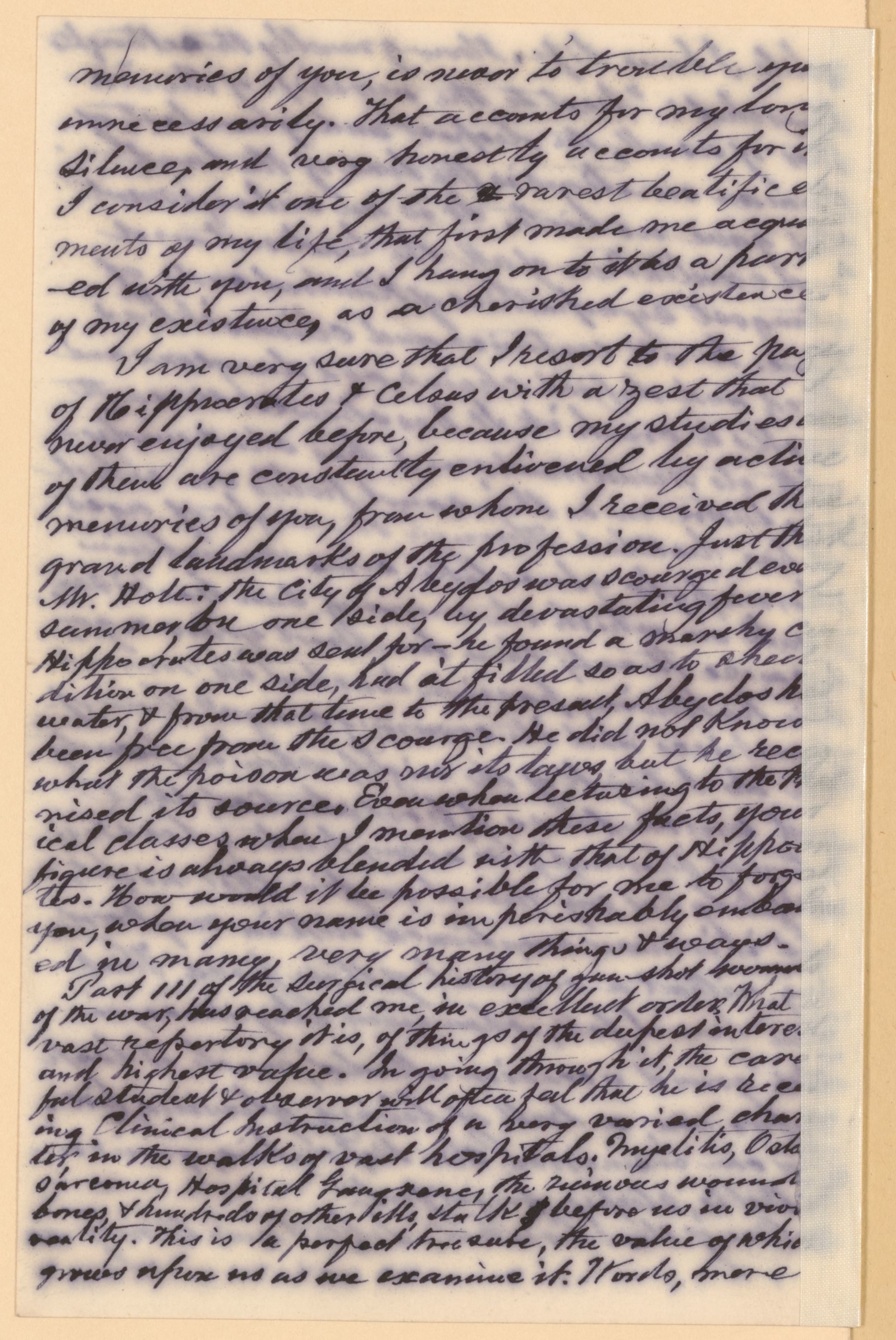 Scanned image of the current content page