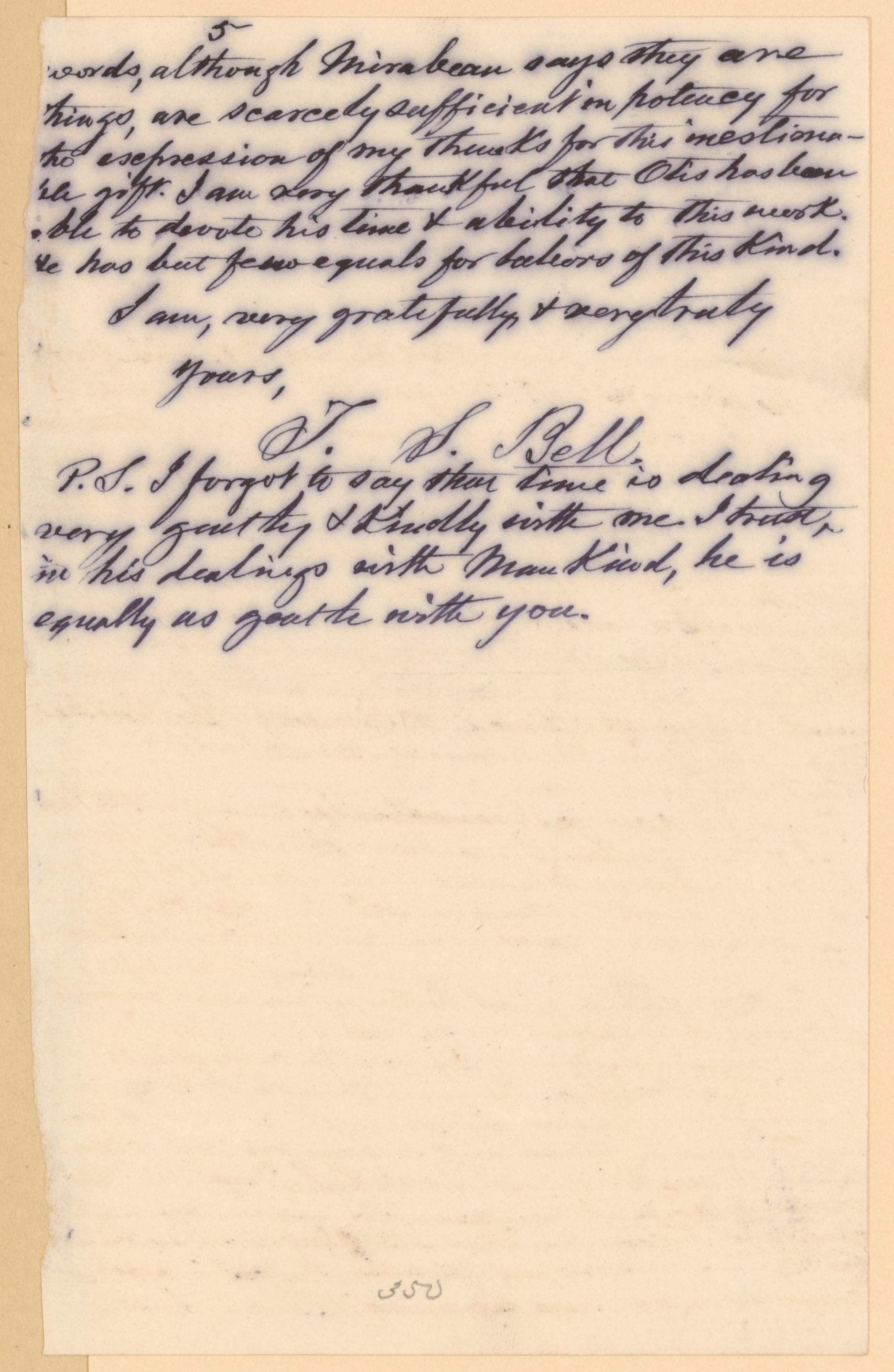 Scanned image of the current content page