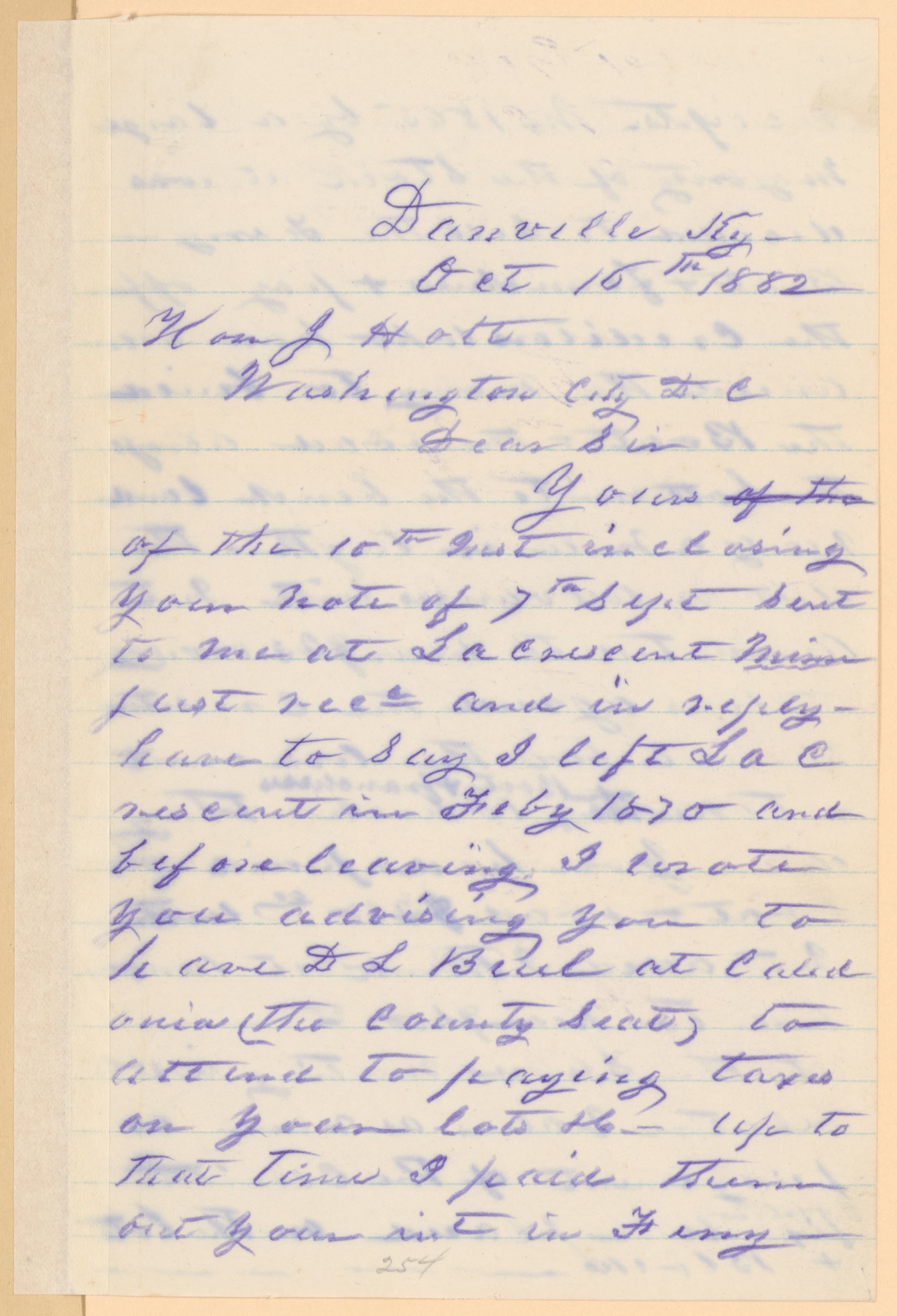 Scanned image of the current content page