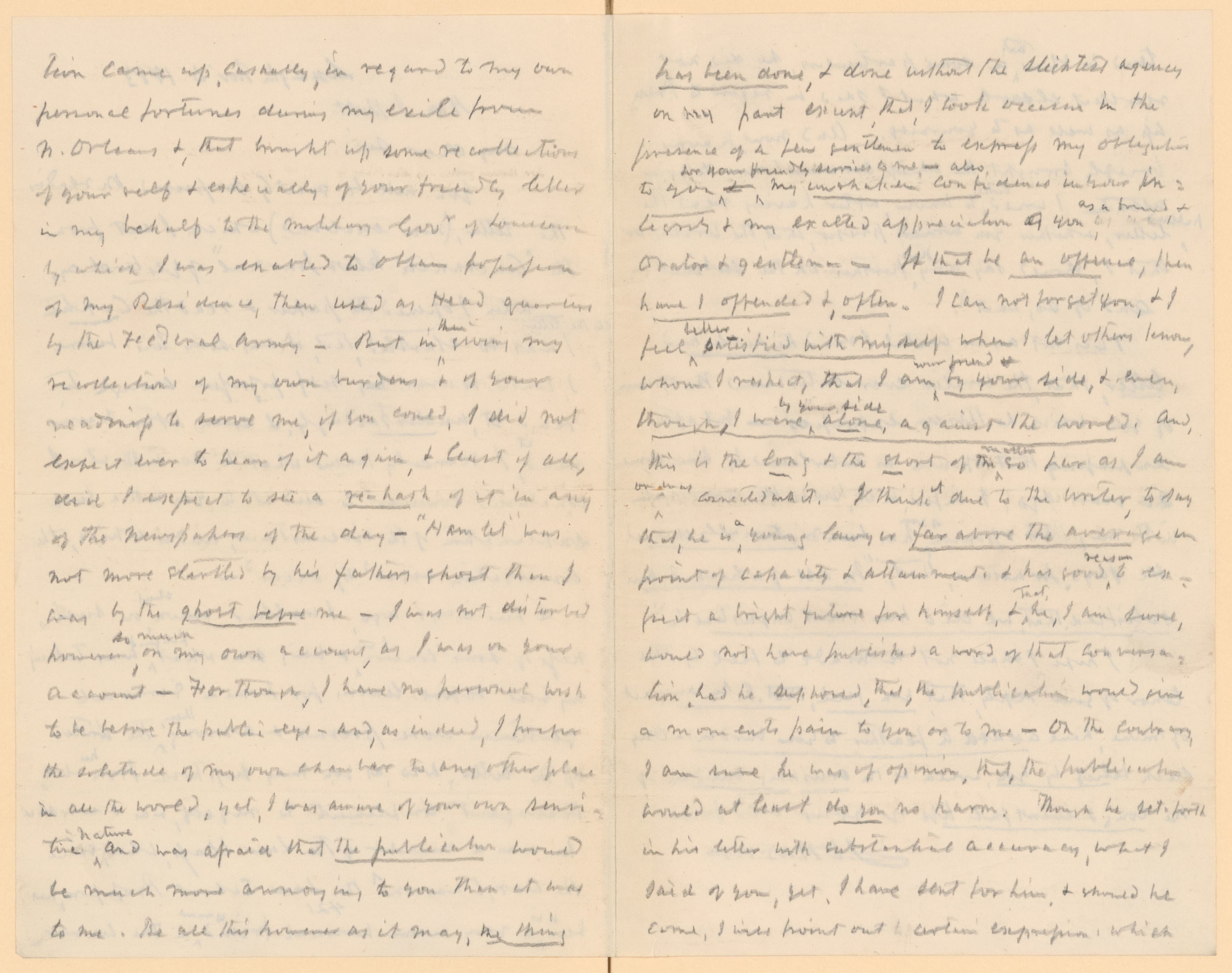 Scanned image of the current content page