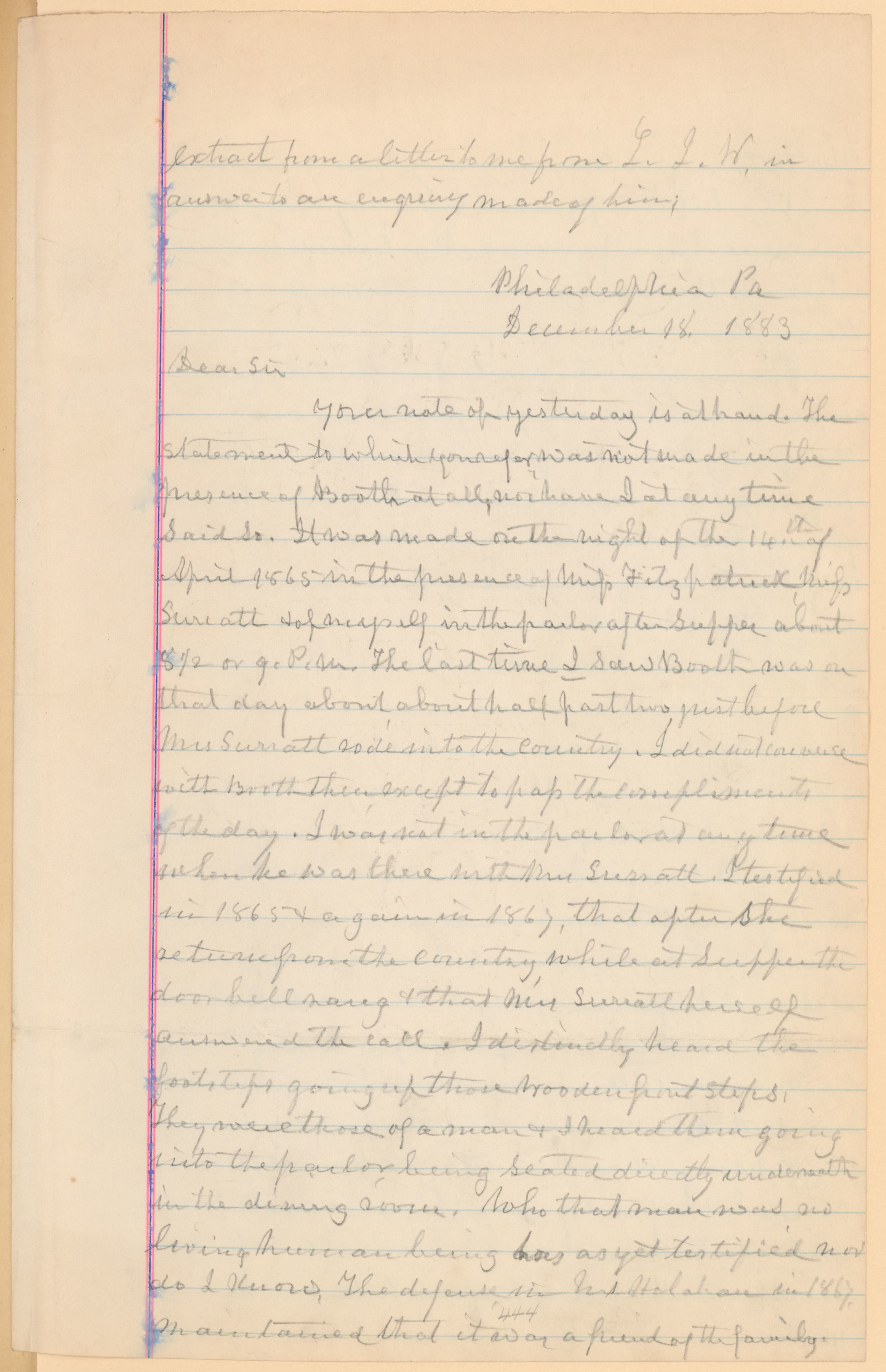 Scanned image of the current content page