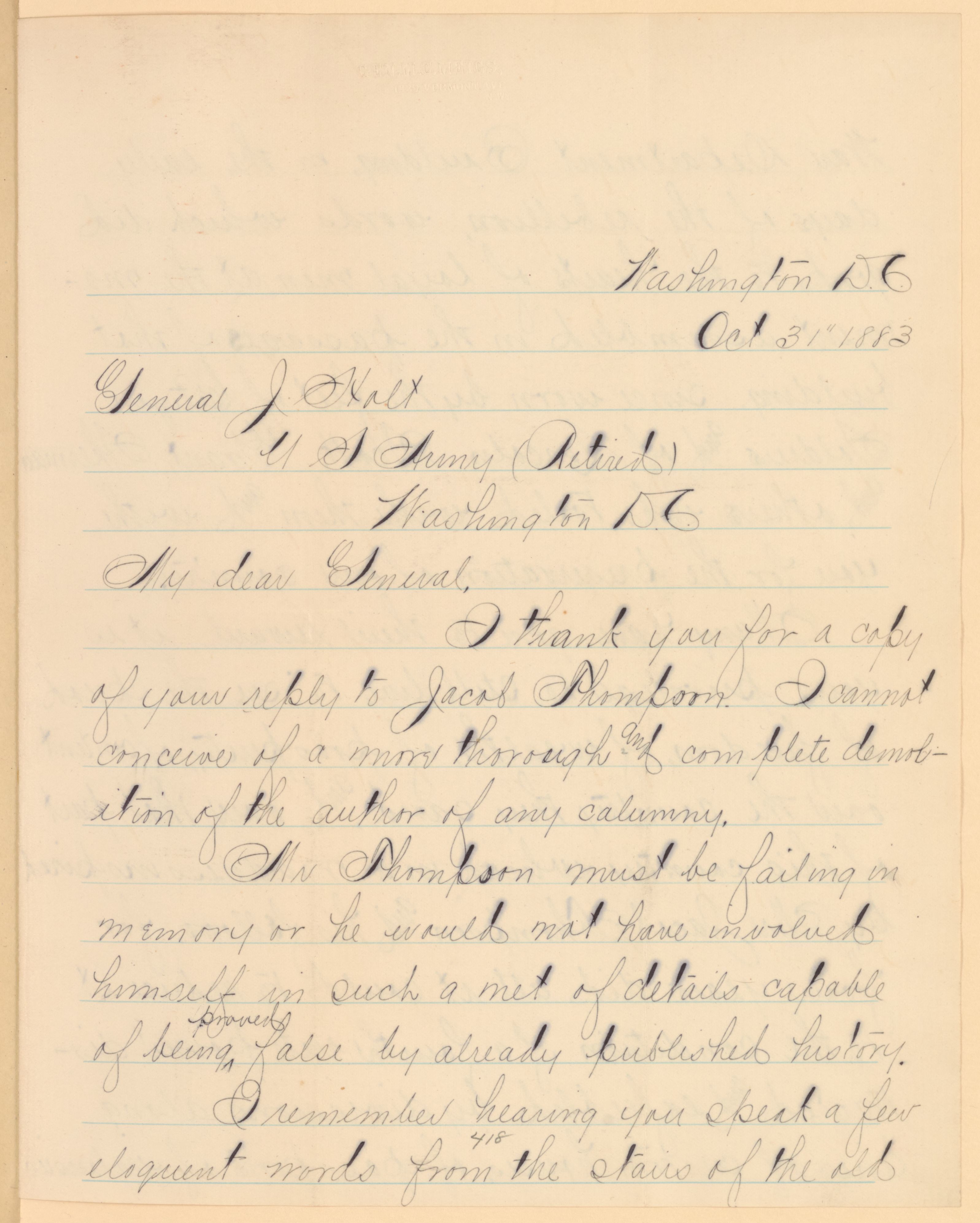 Scanned image of the current content page