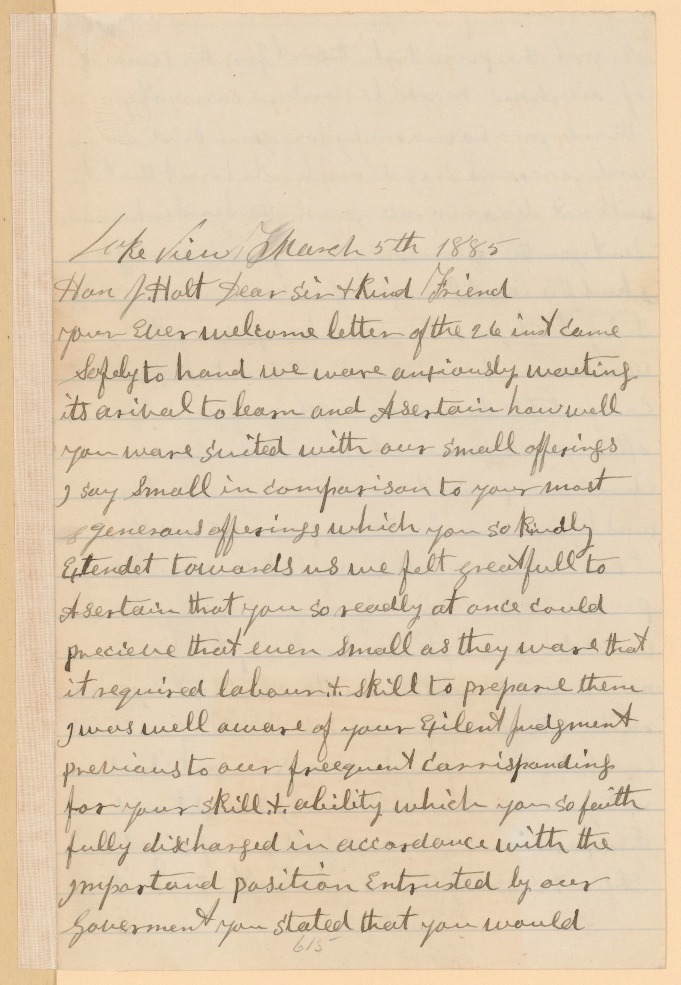 Scanned image of the current content page