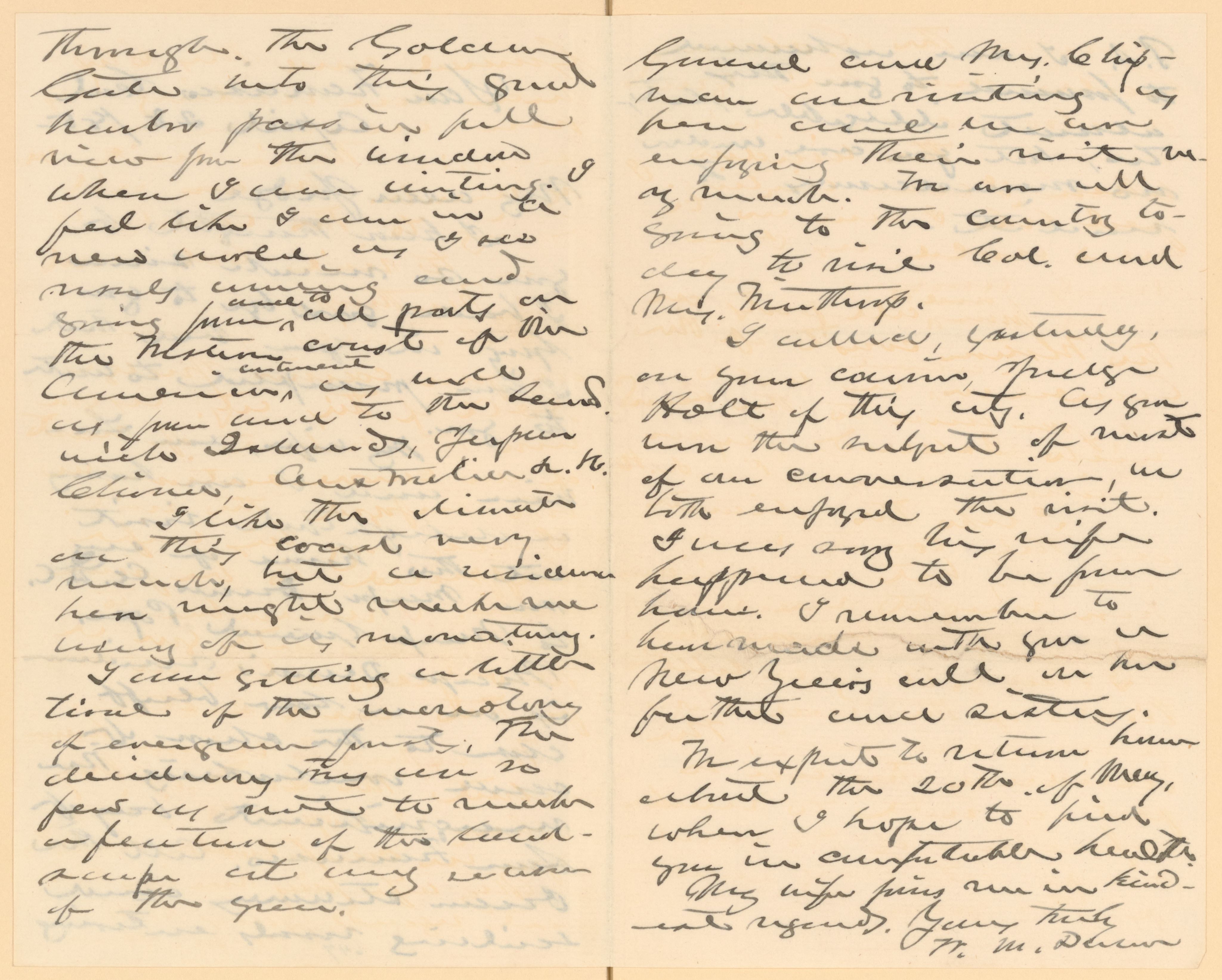 Scanned image of the current content page