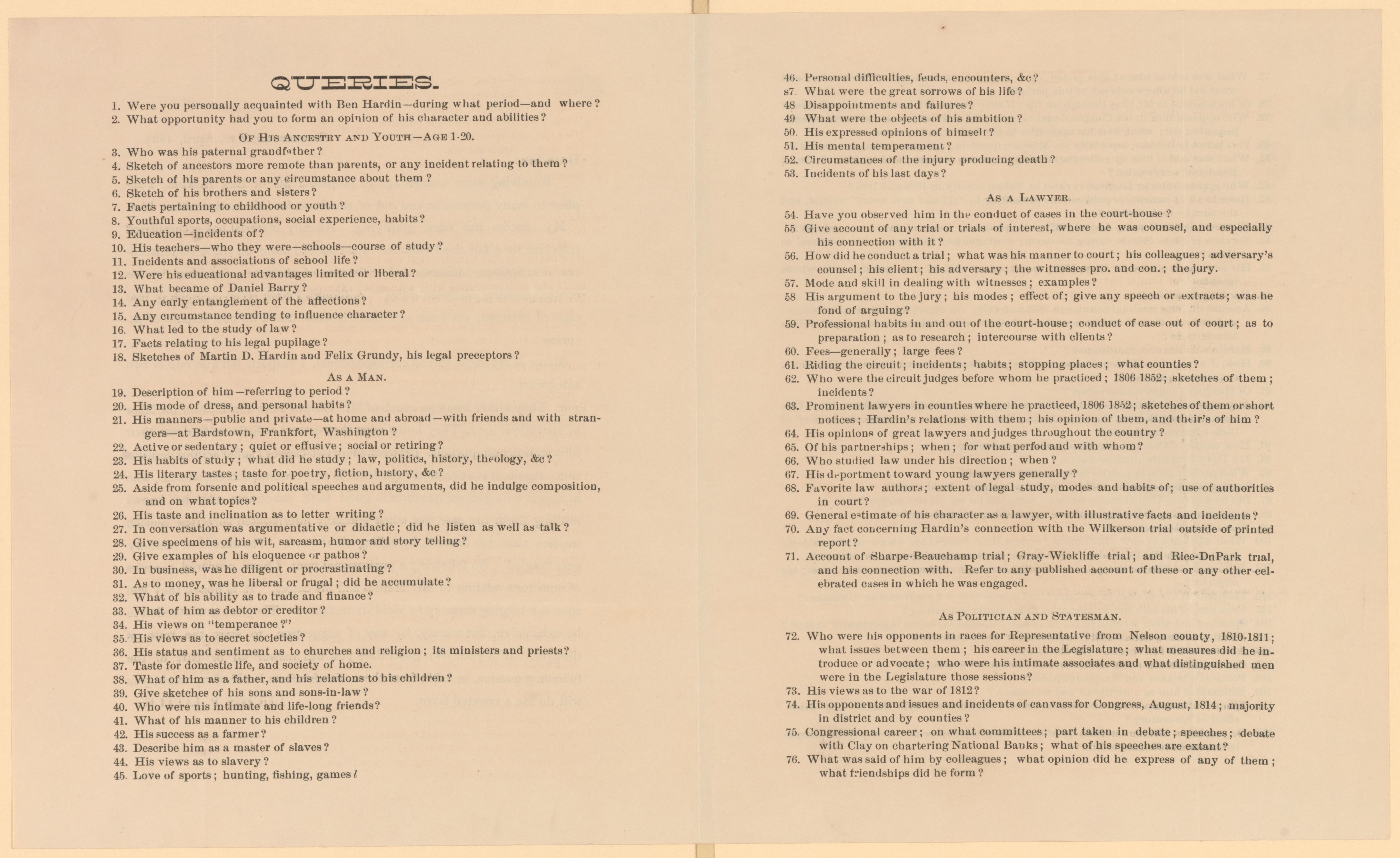 Scanned image of the current content page