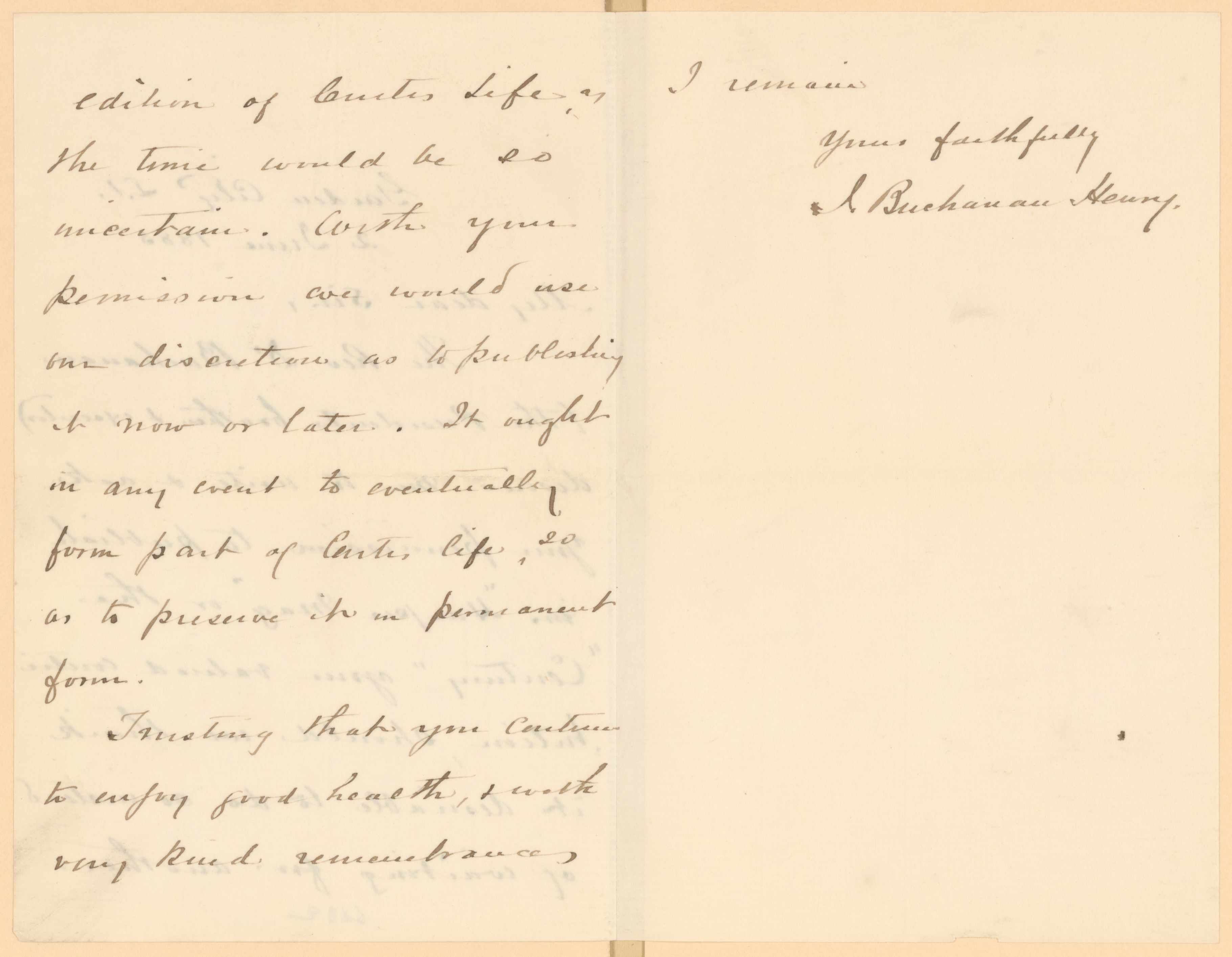 Scanned image of the current content page