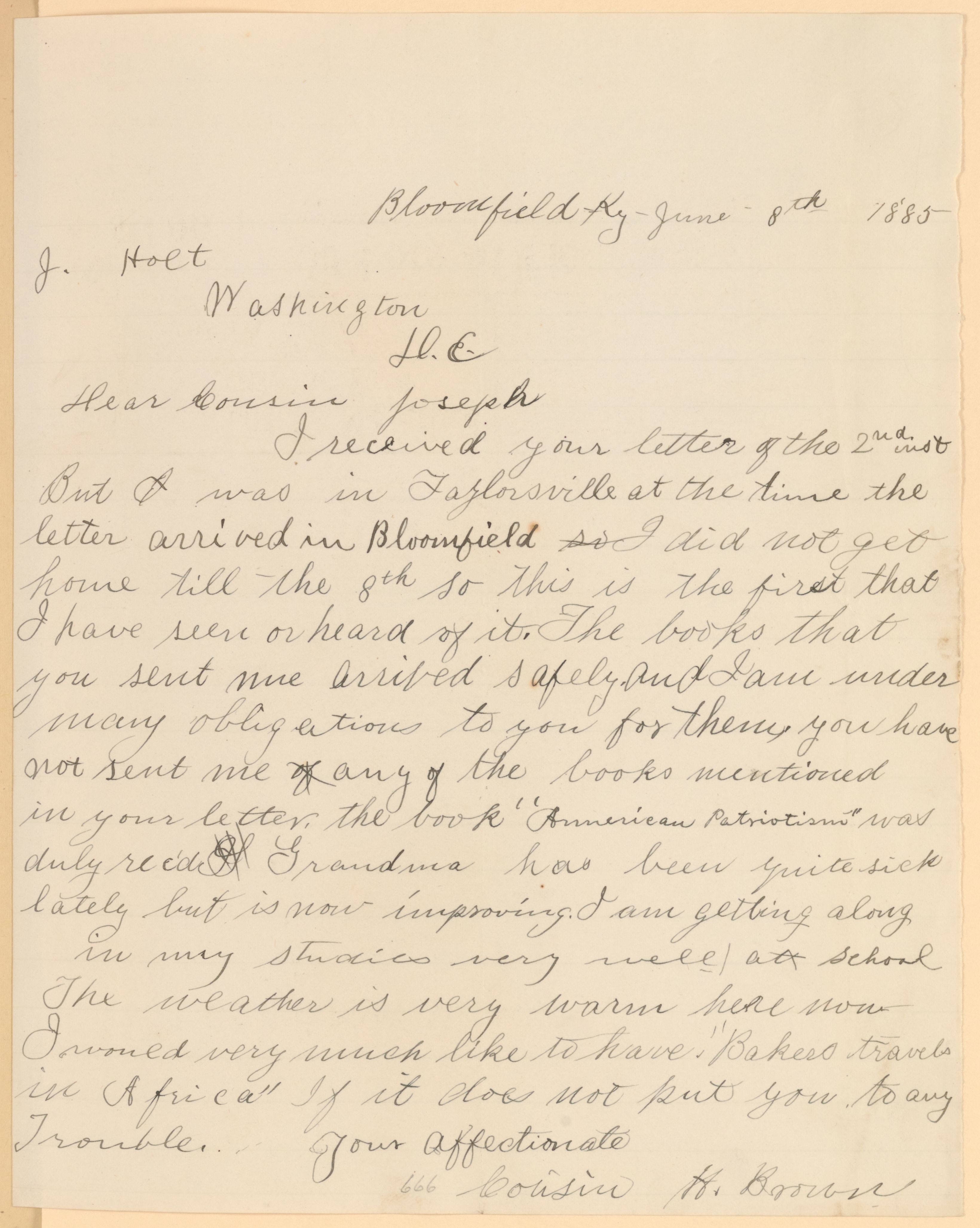 Scanned image of the current content page