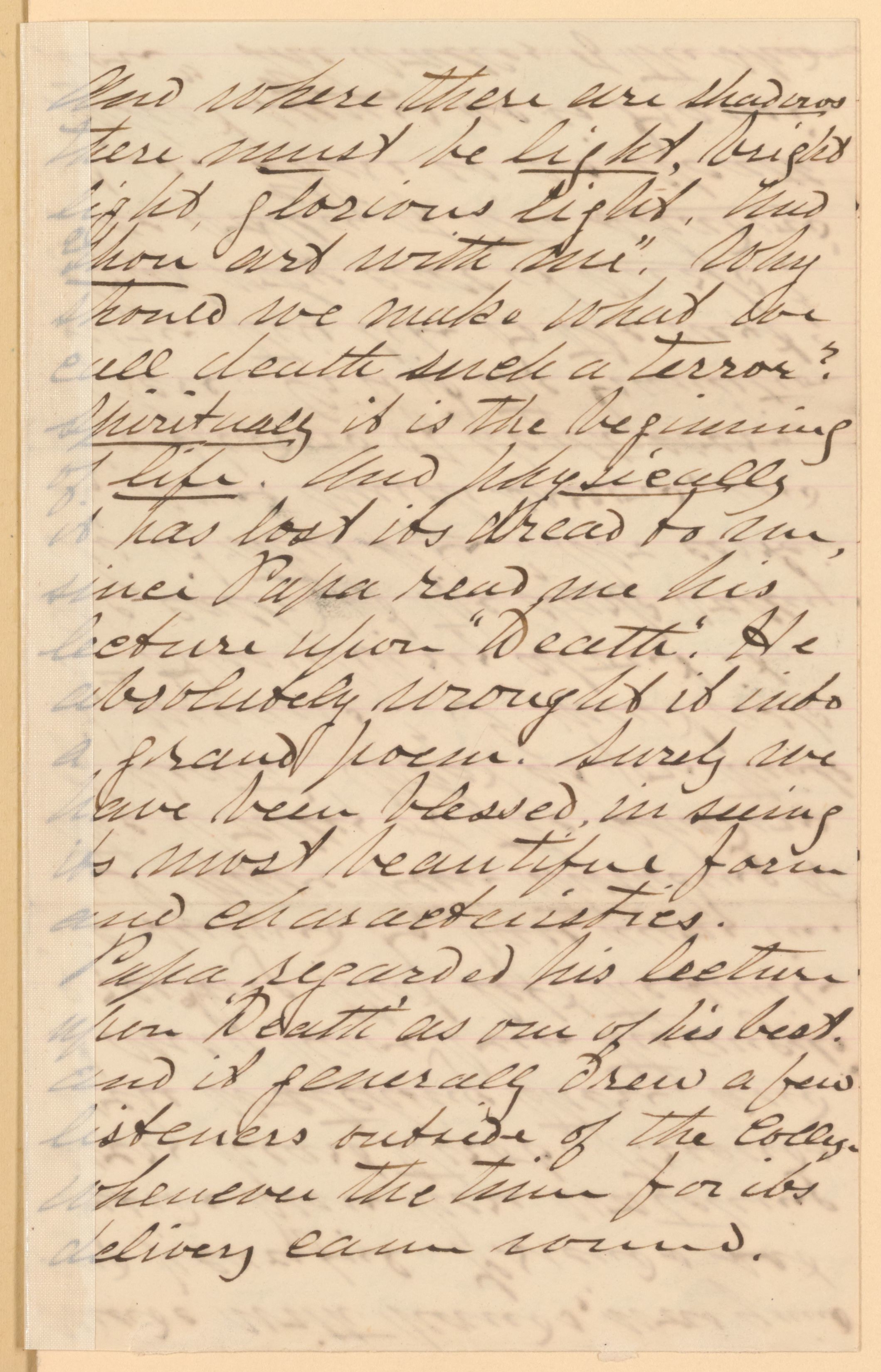 Scanned image of the current content page