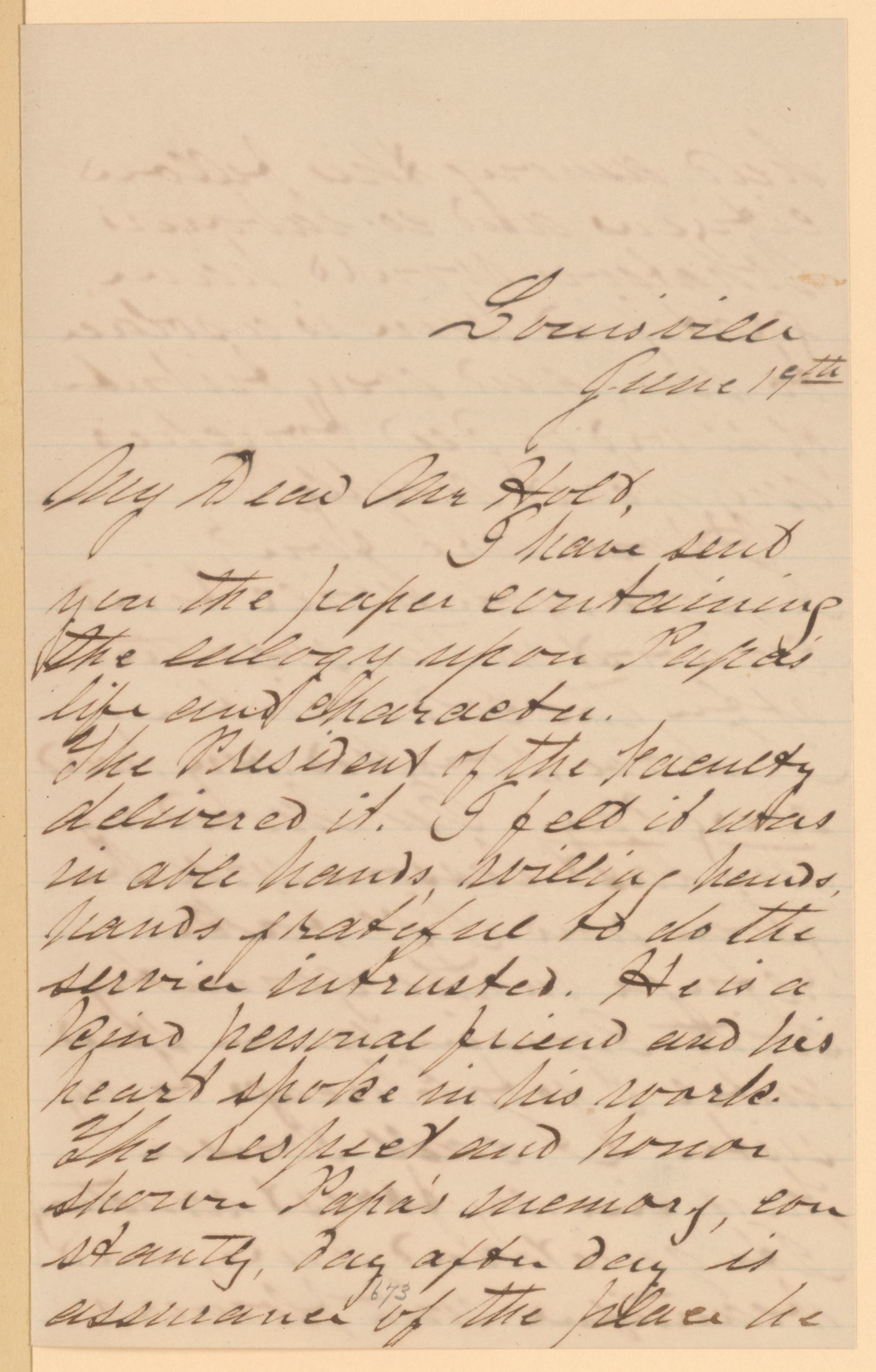 Scanned image of the current content page