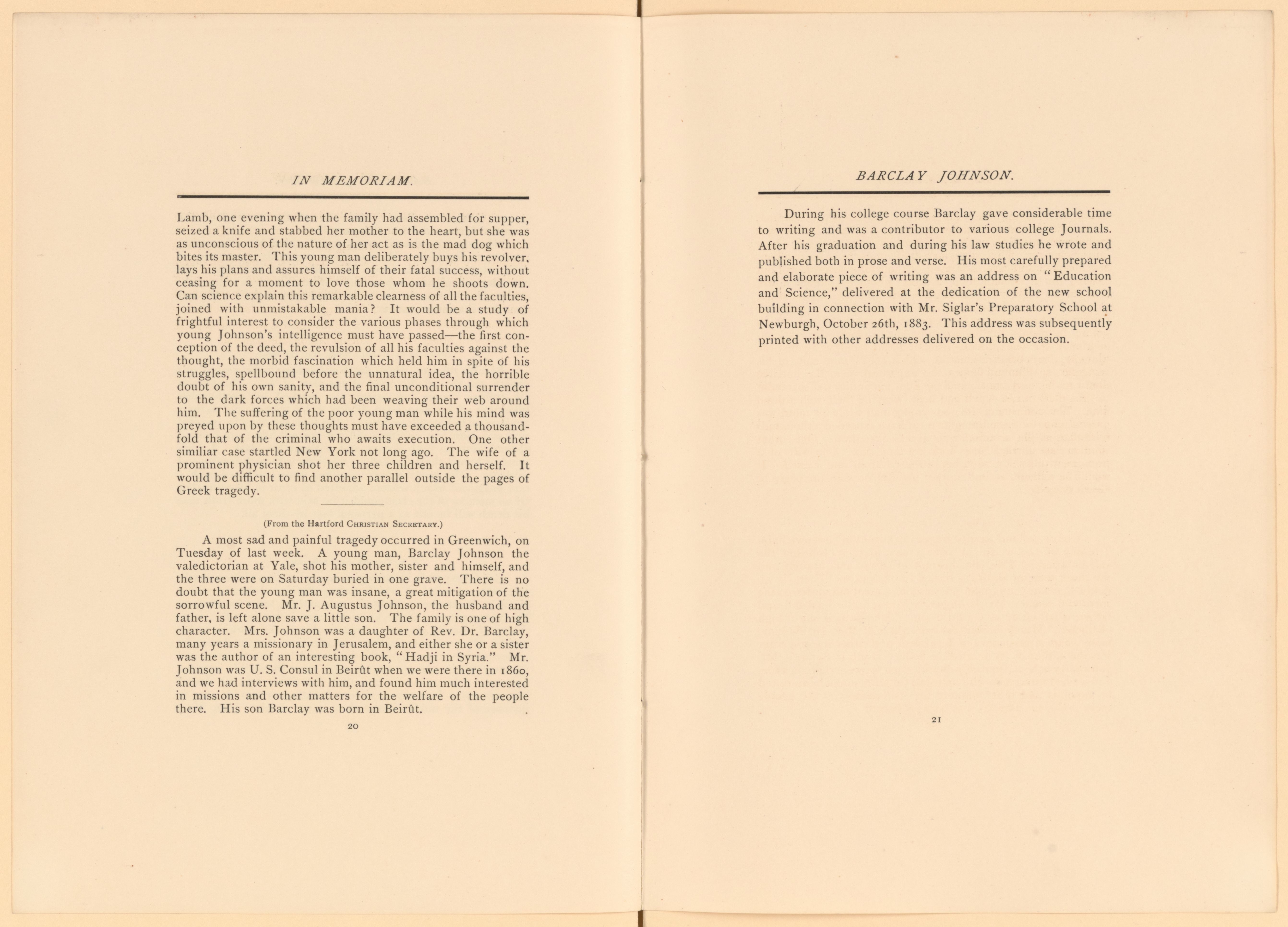 Scanned image of the current content page
