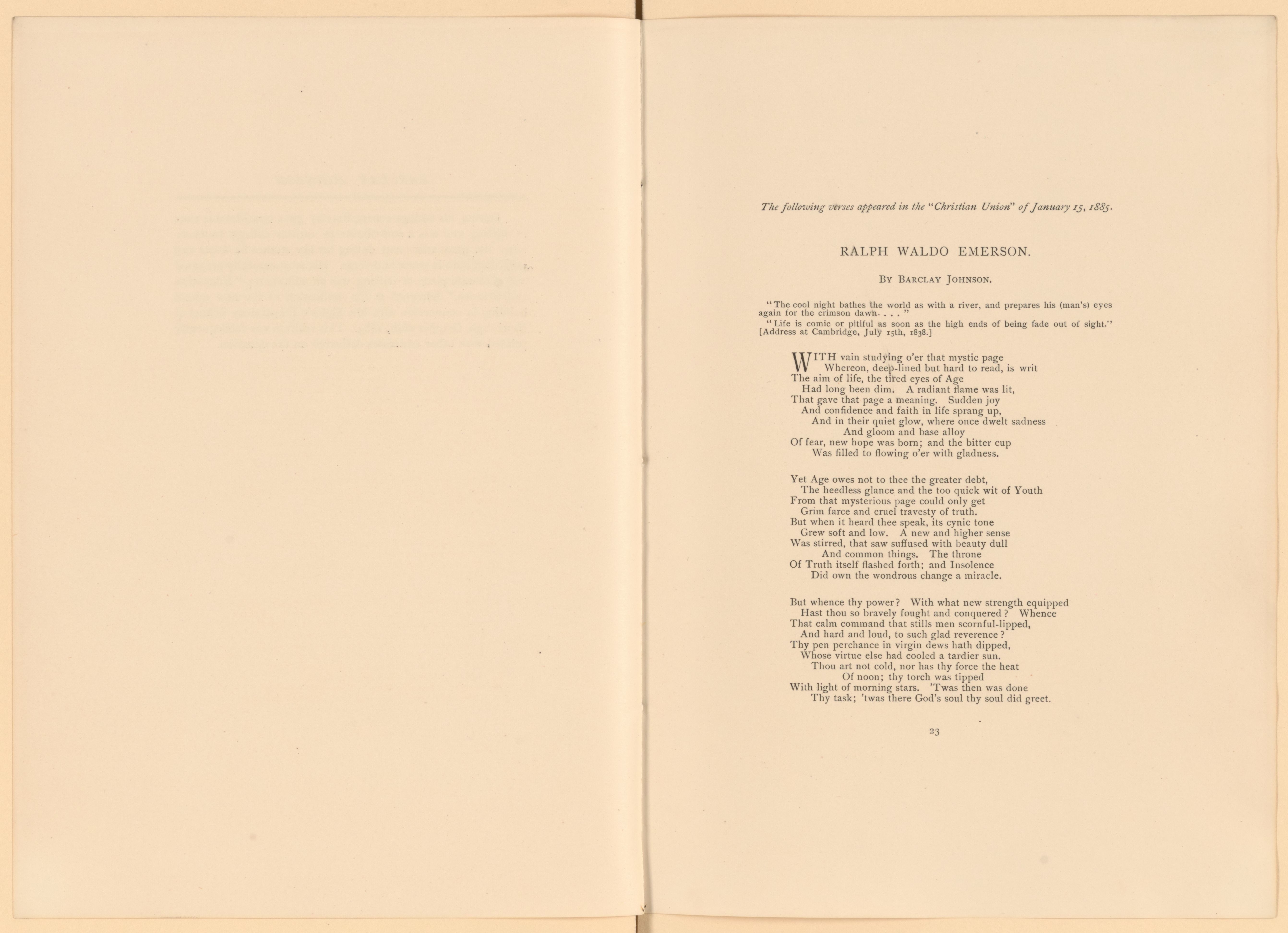 Scanned image of the current content page