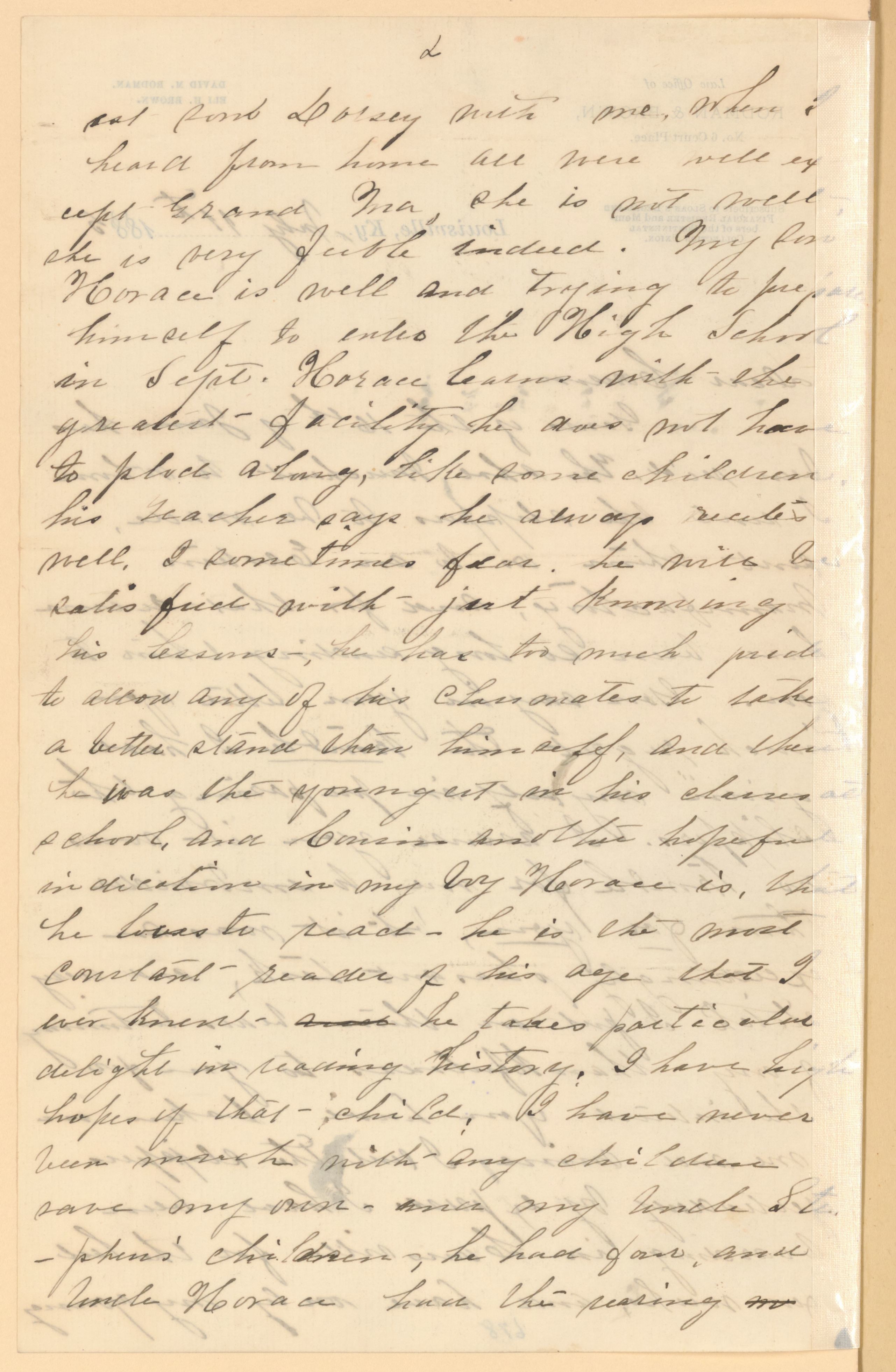 Scanned image of the current content page