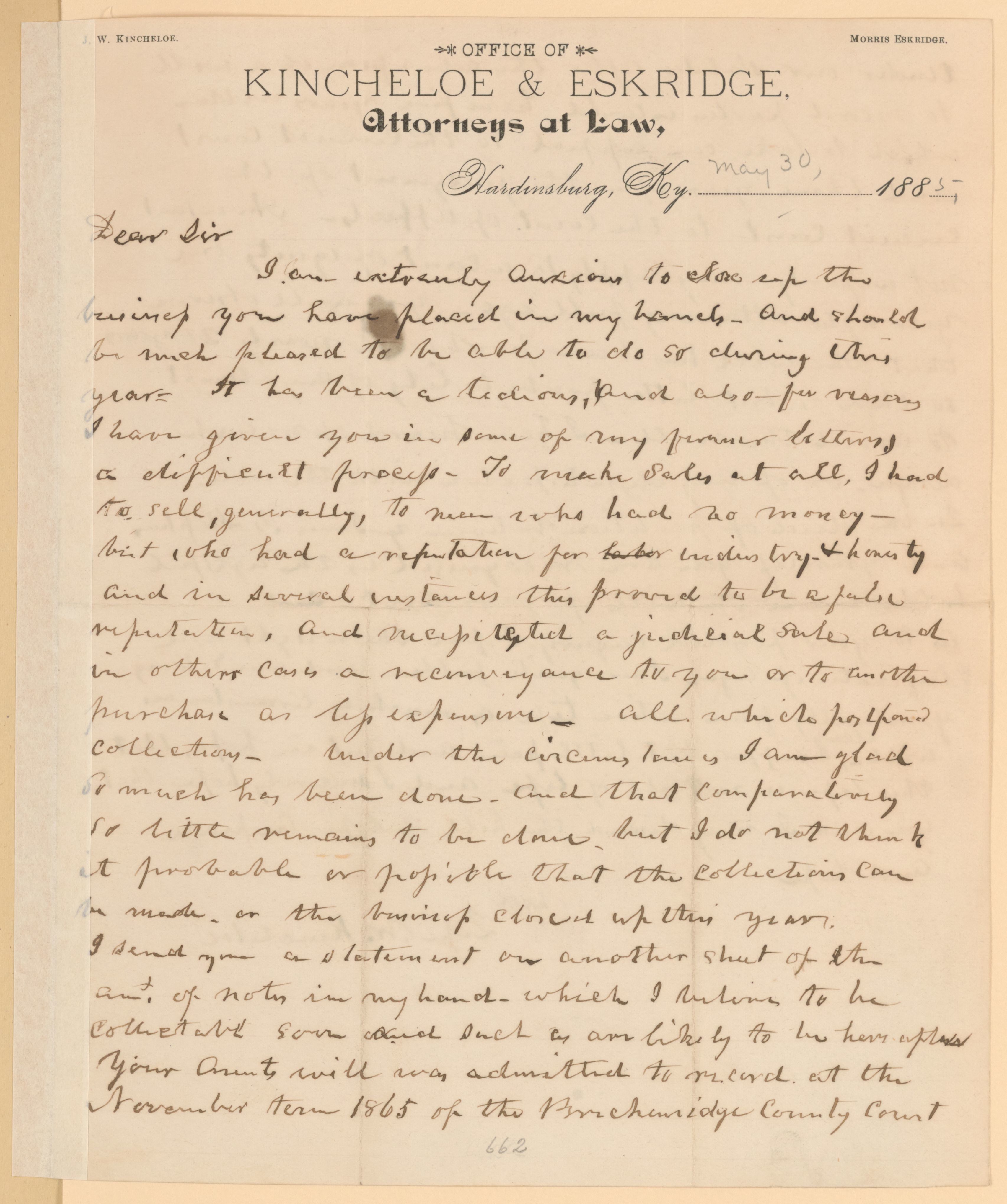 Scanned image of the current content page