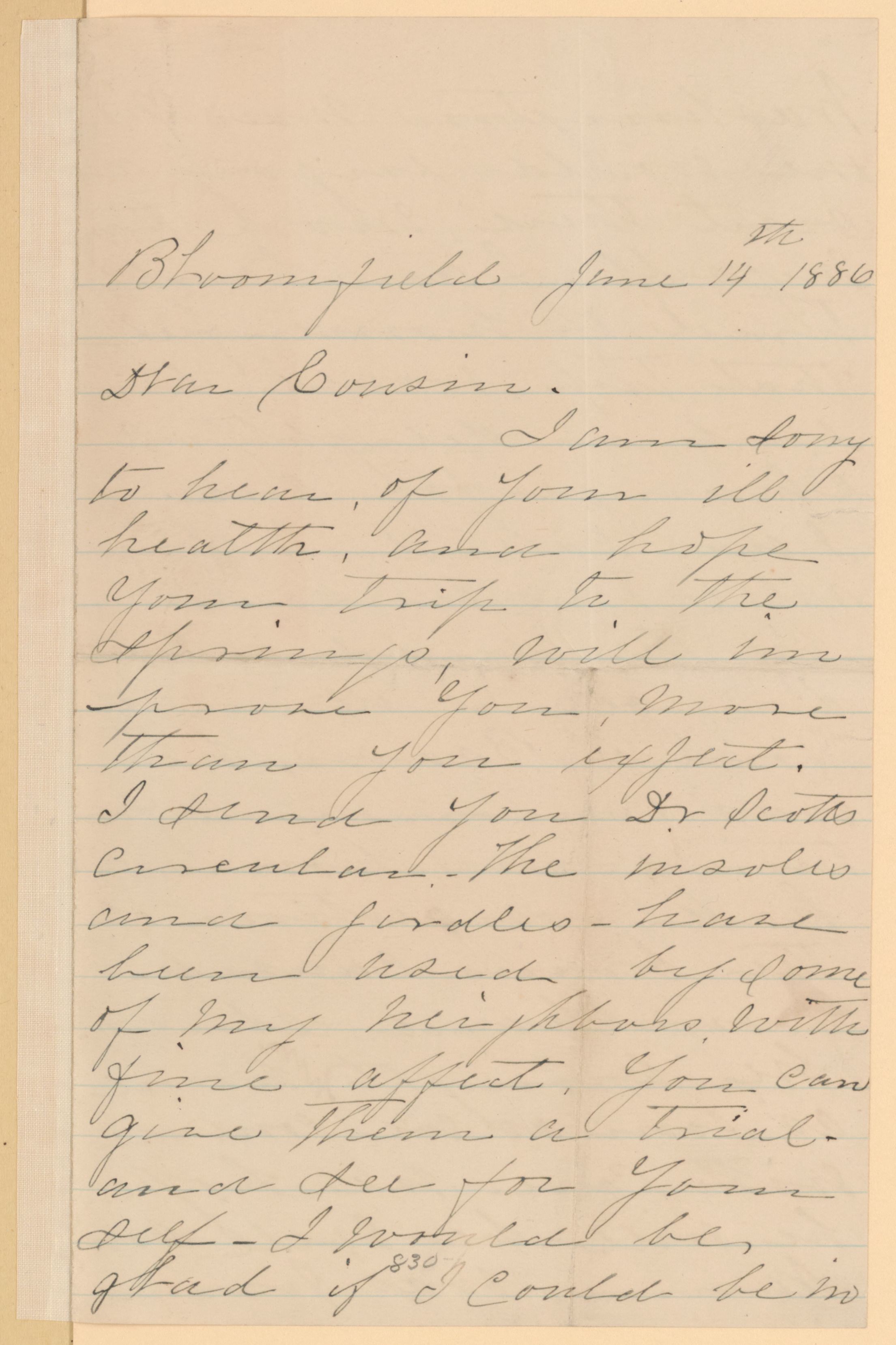 Scanned image of the current content page
