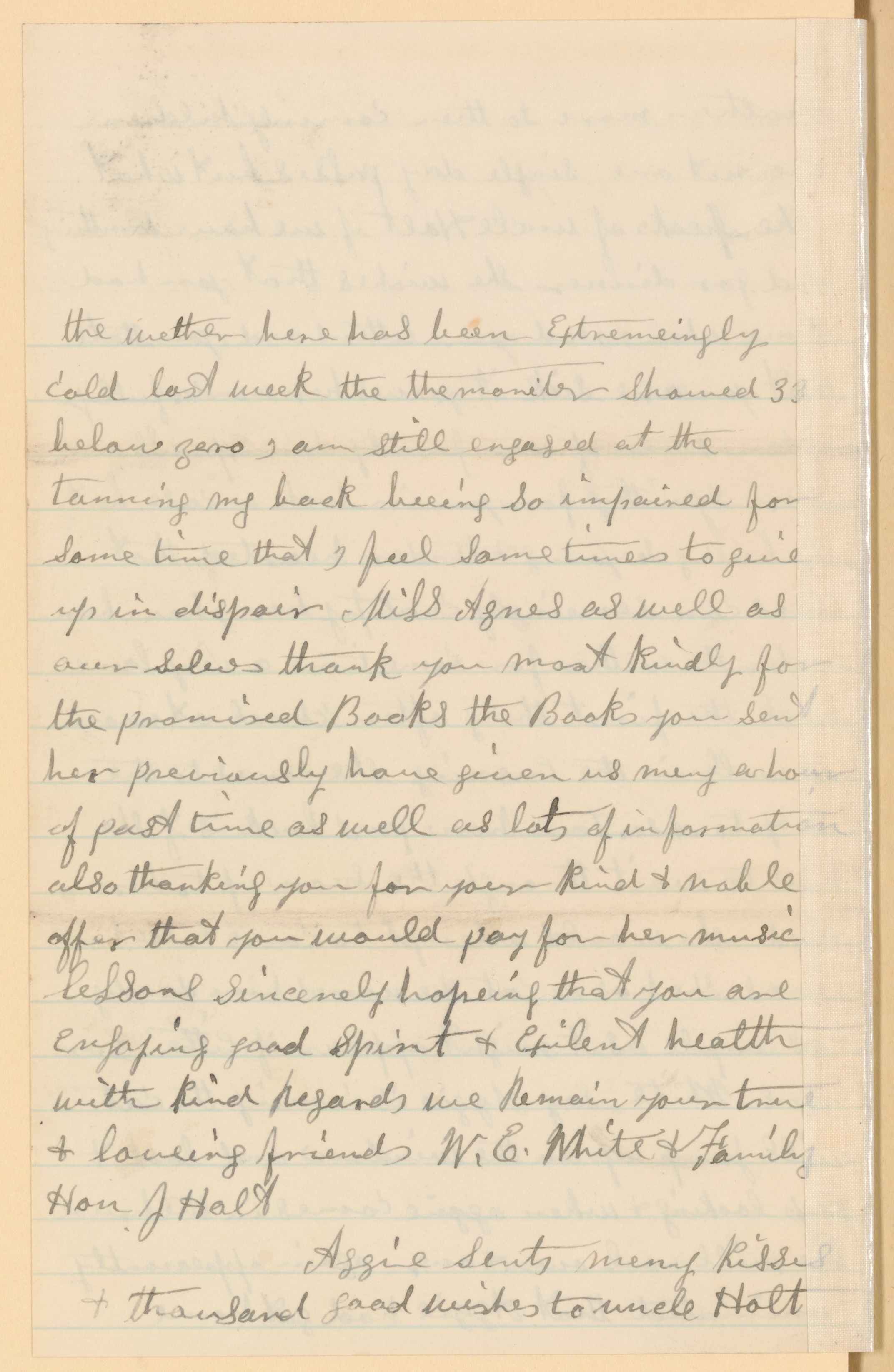 Scanned image of the current content page