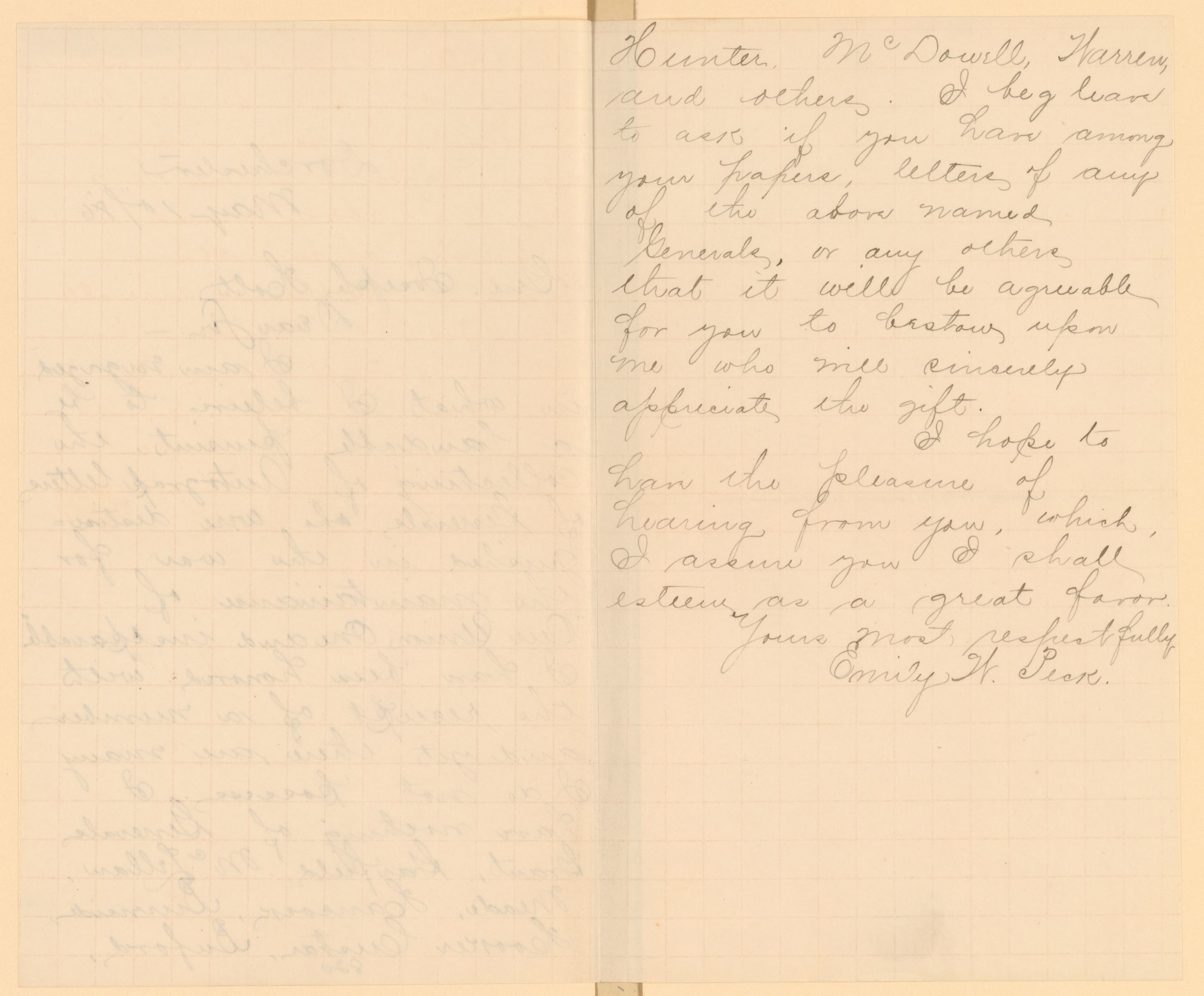 Scanned image of the current content page