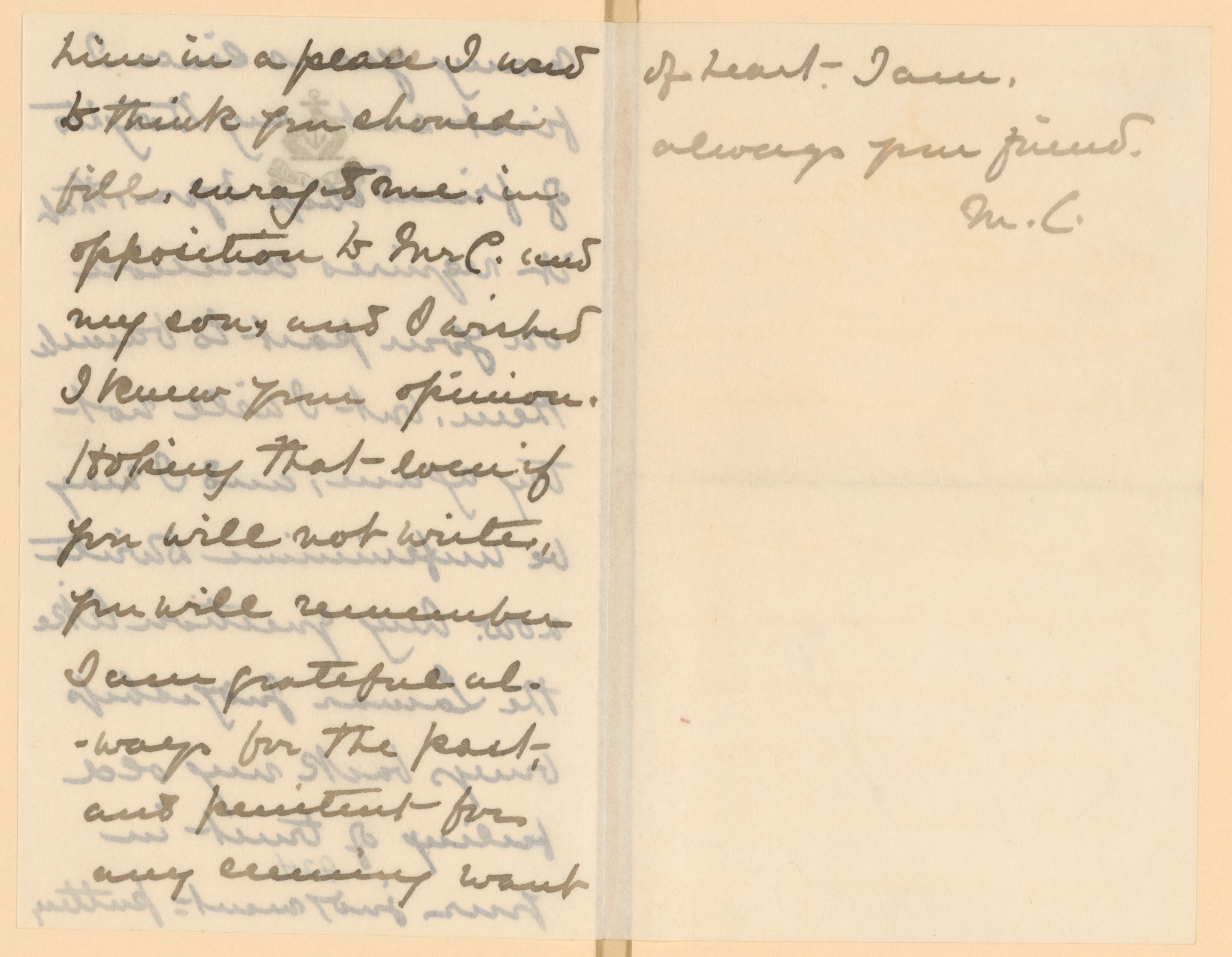 Scanned image of the current content page