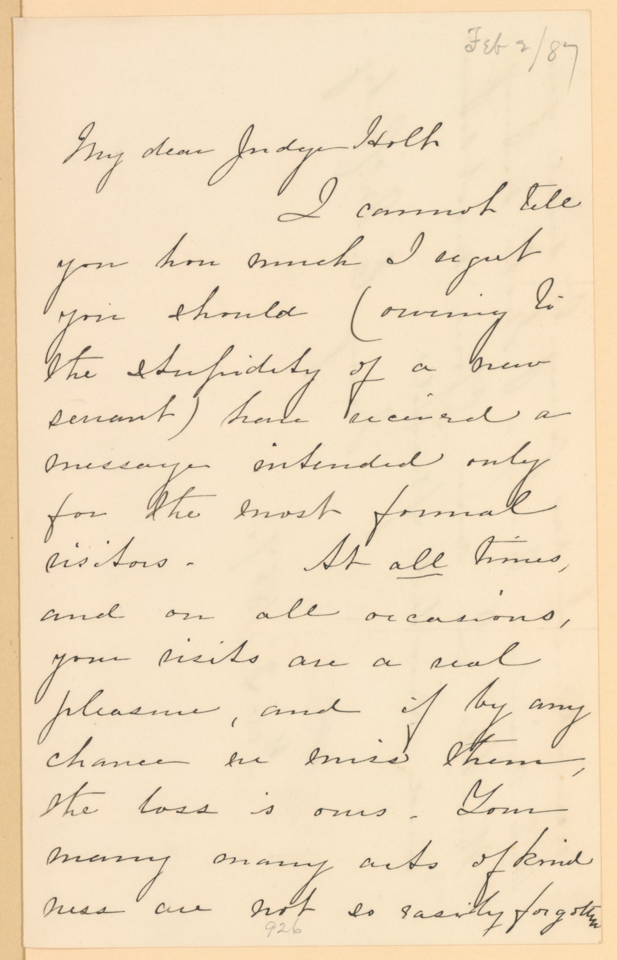 Scanned image of the current content page