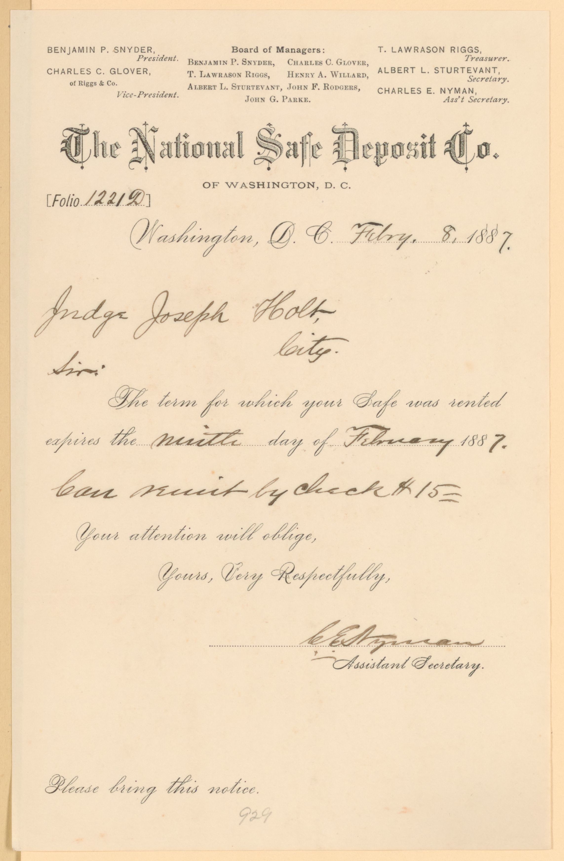 Scanned image of the current content page