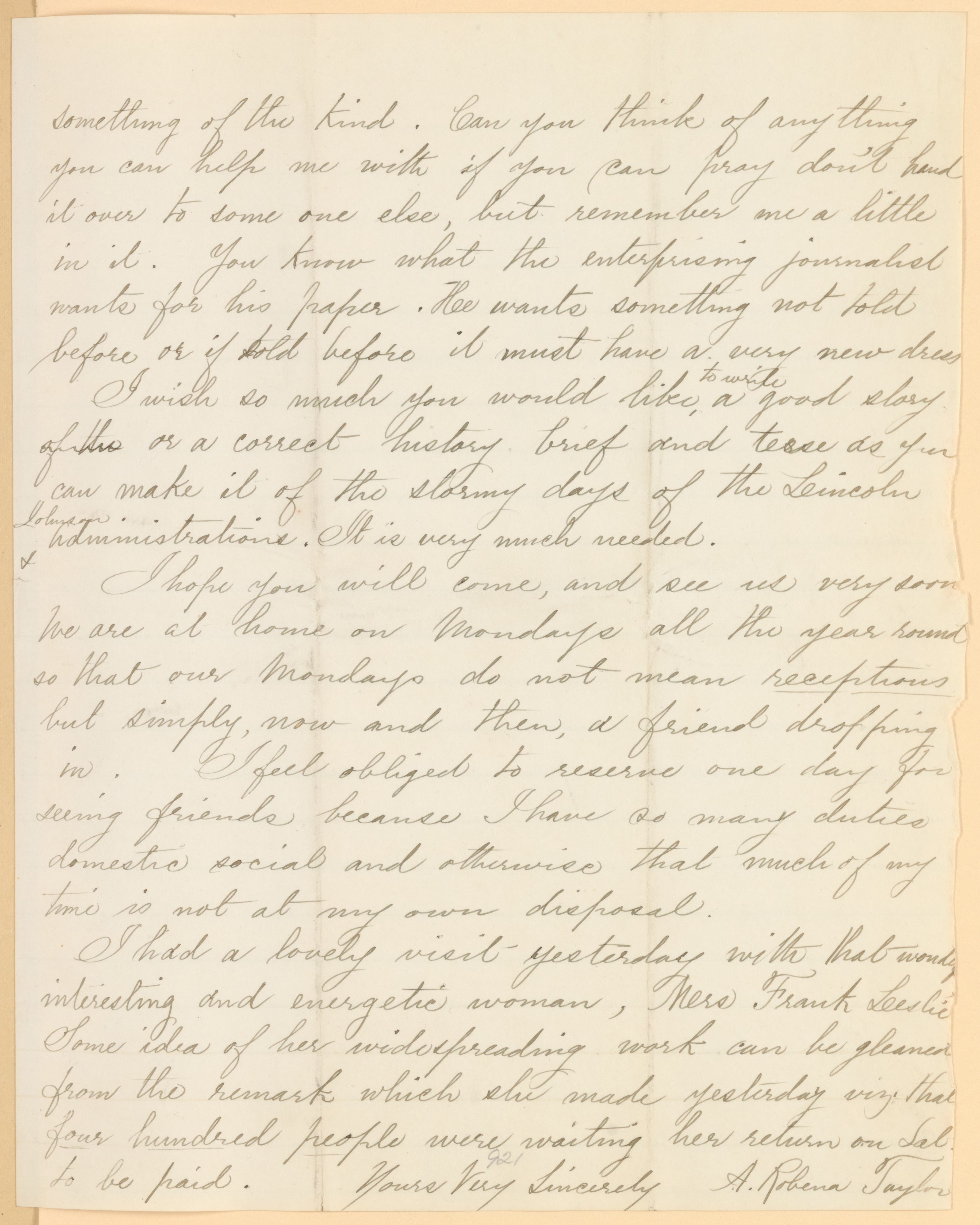 Scanned image of the current content page