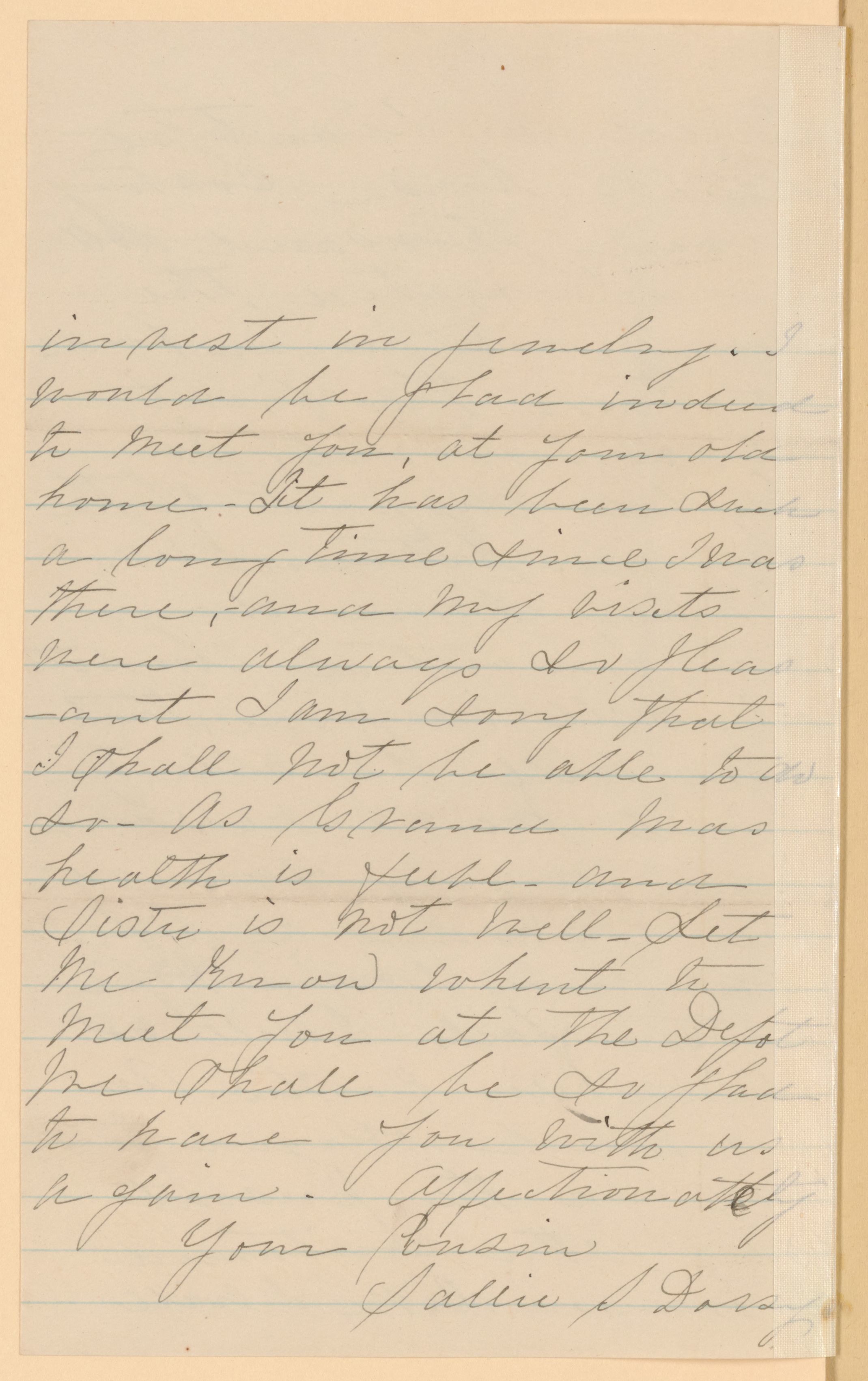 Scanned image of the current content page