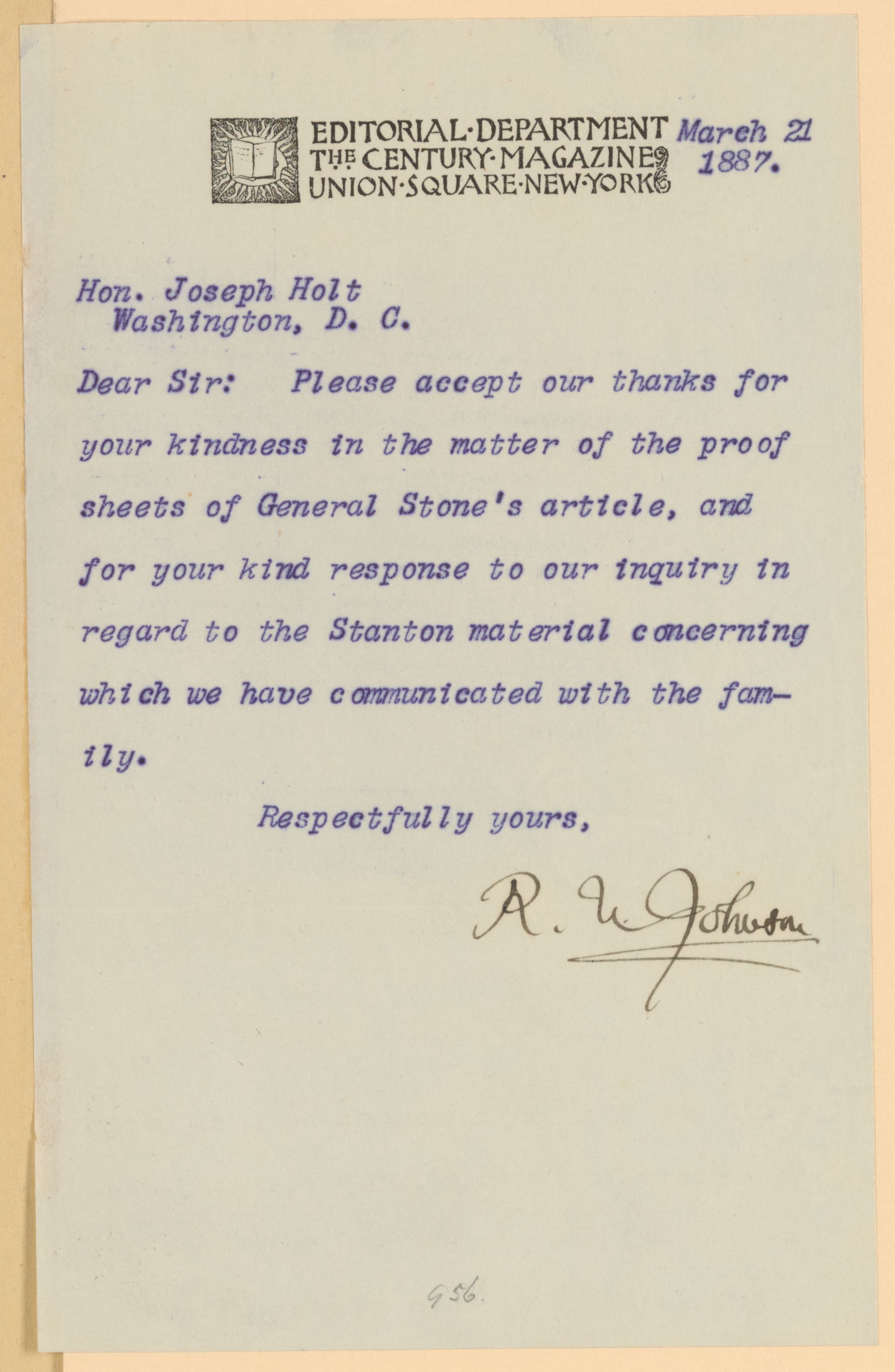 Scanned image of the current content page