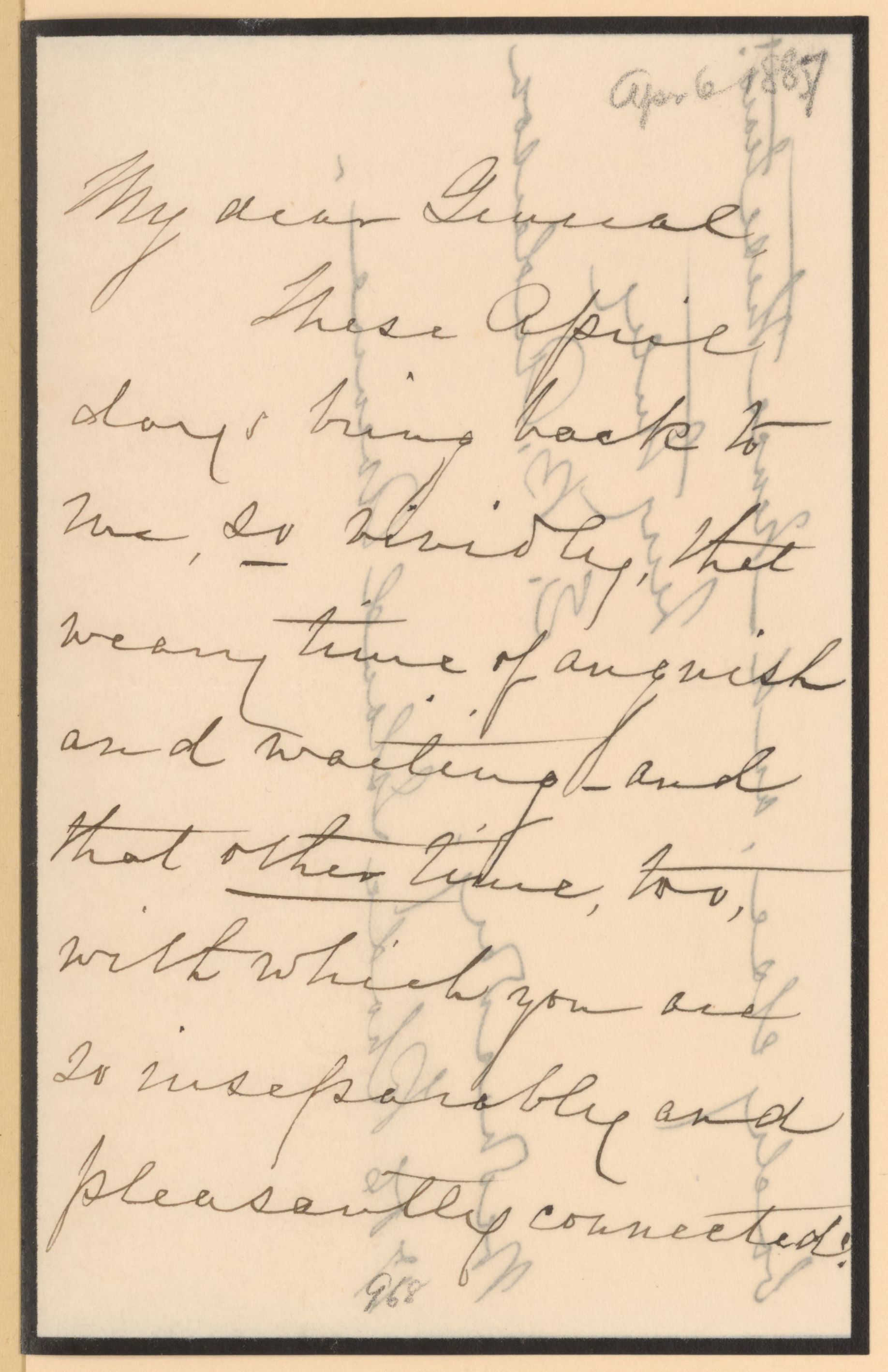 Scanned image of the current content page