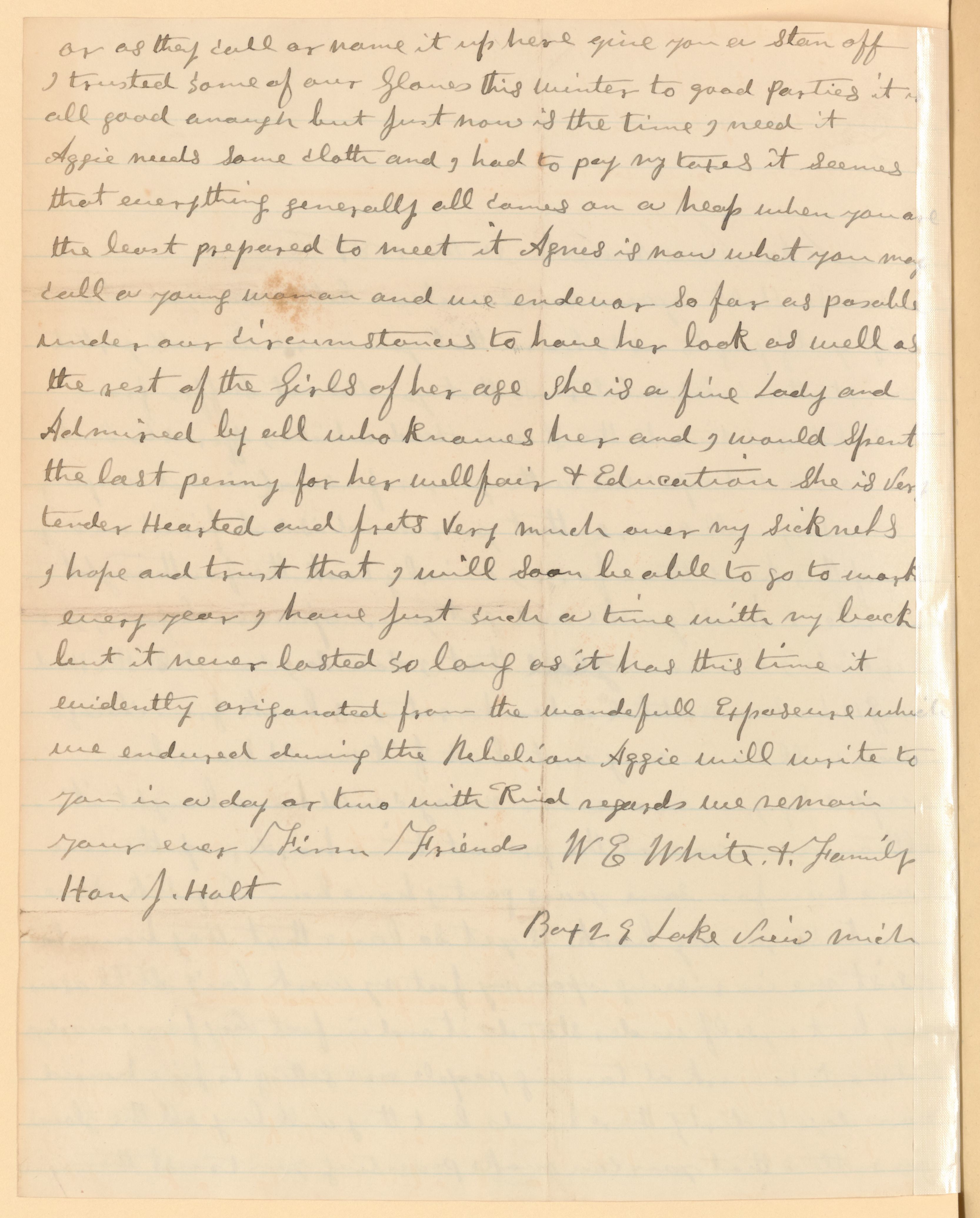 Scanned image of the current content page