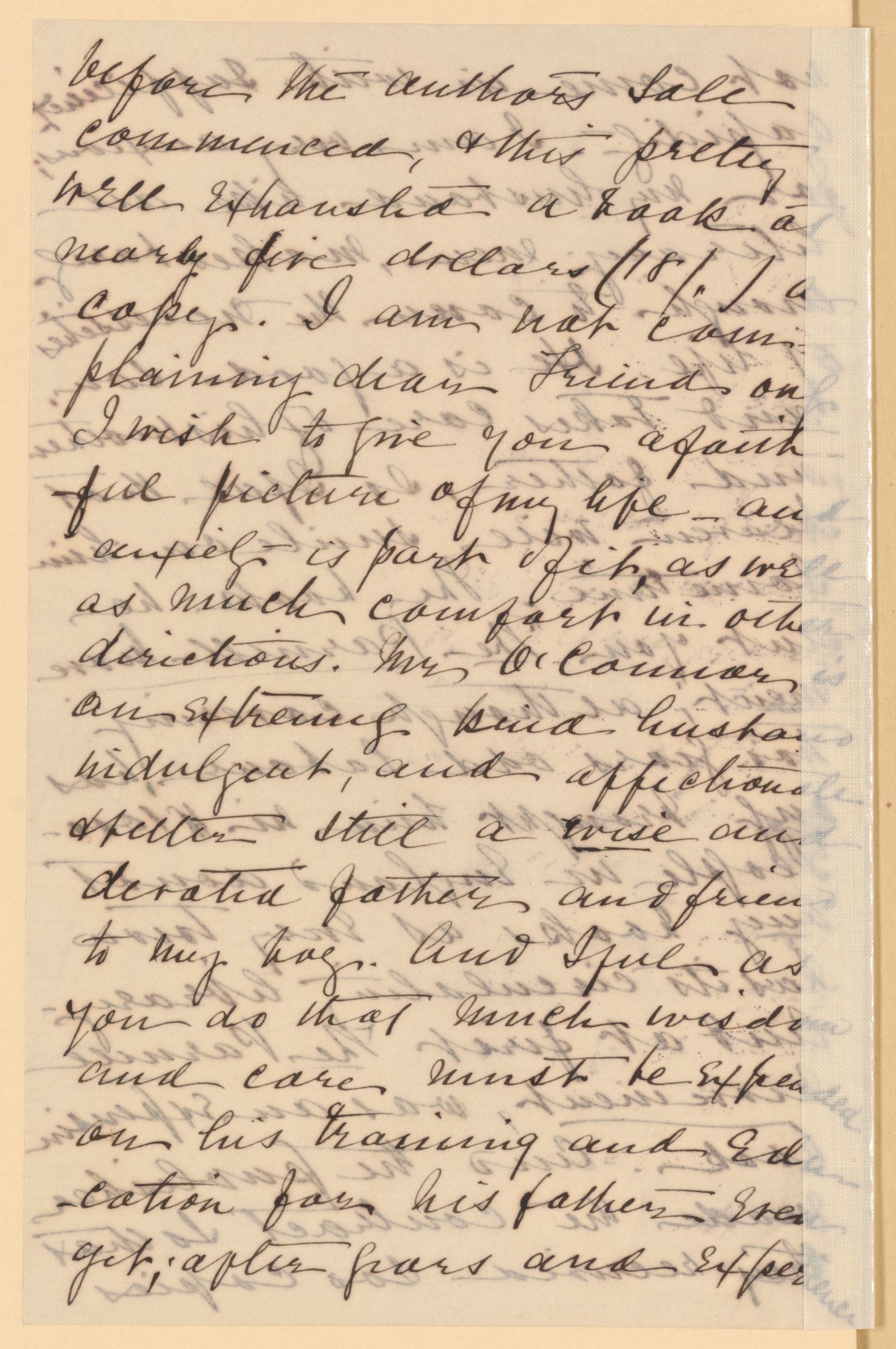 Scanned image of the current content page