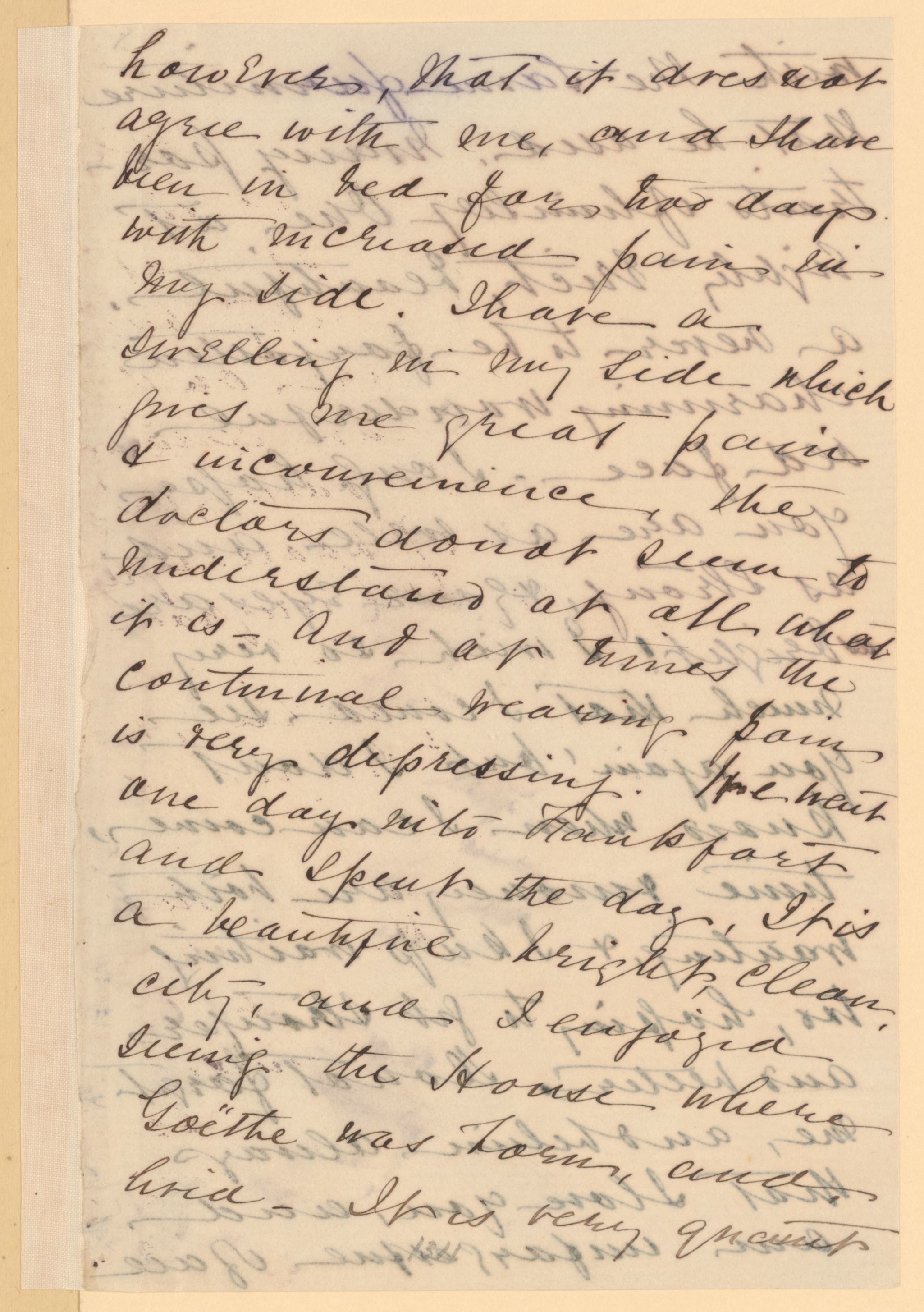 Scanned image of the current content page
