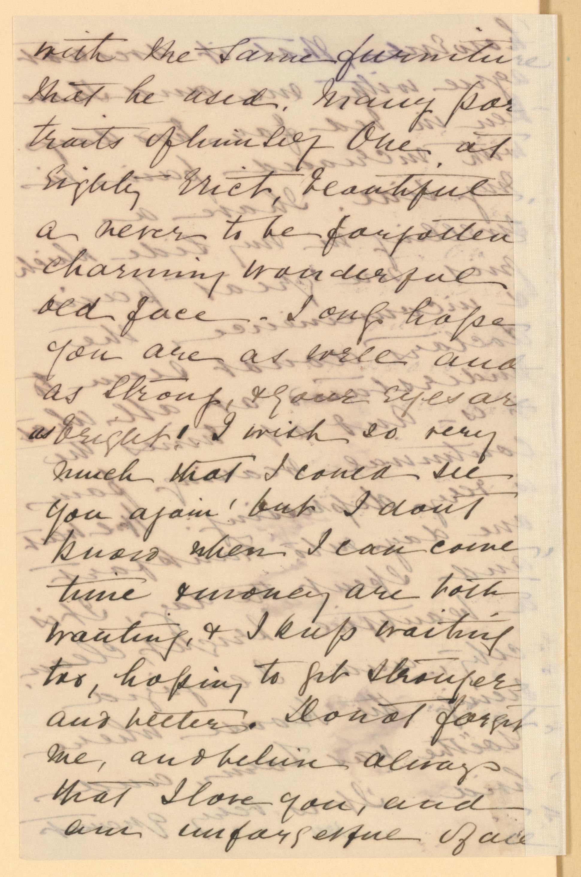 Scanned image of the current content page