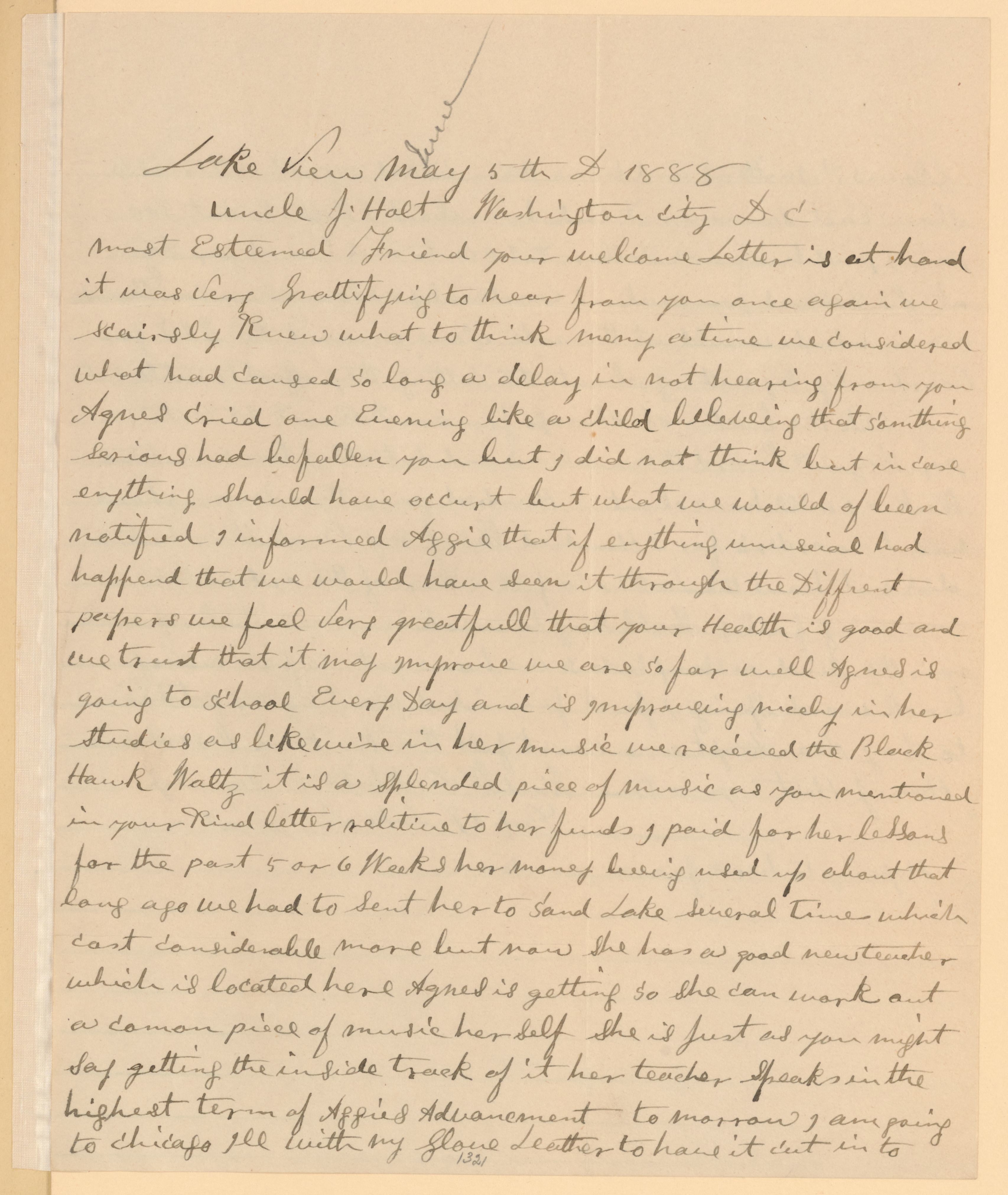 Scanned image of the current content page