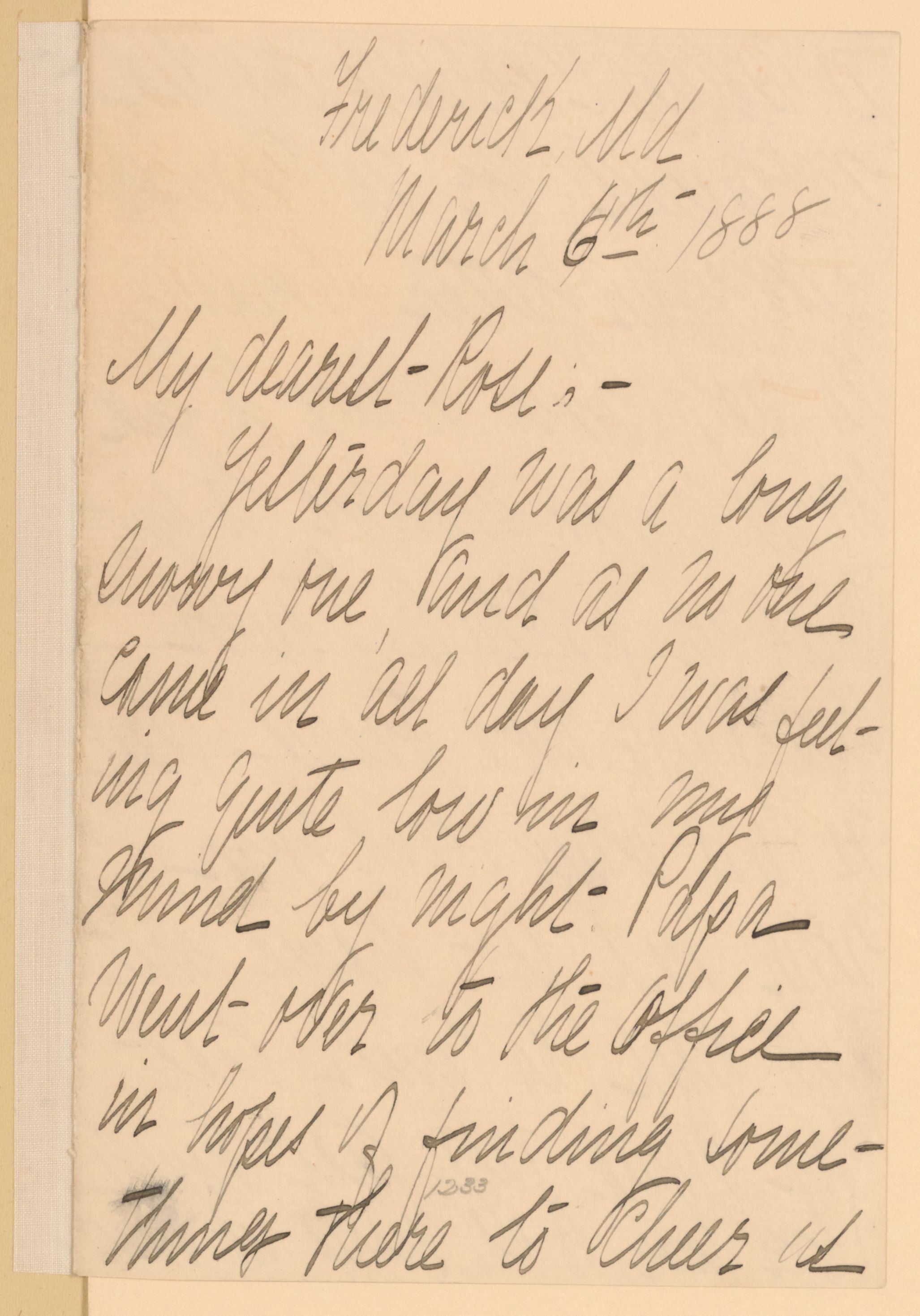 Scanned image of the current content page